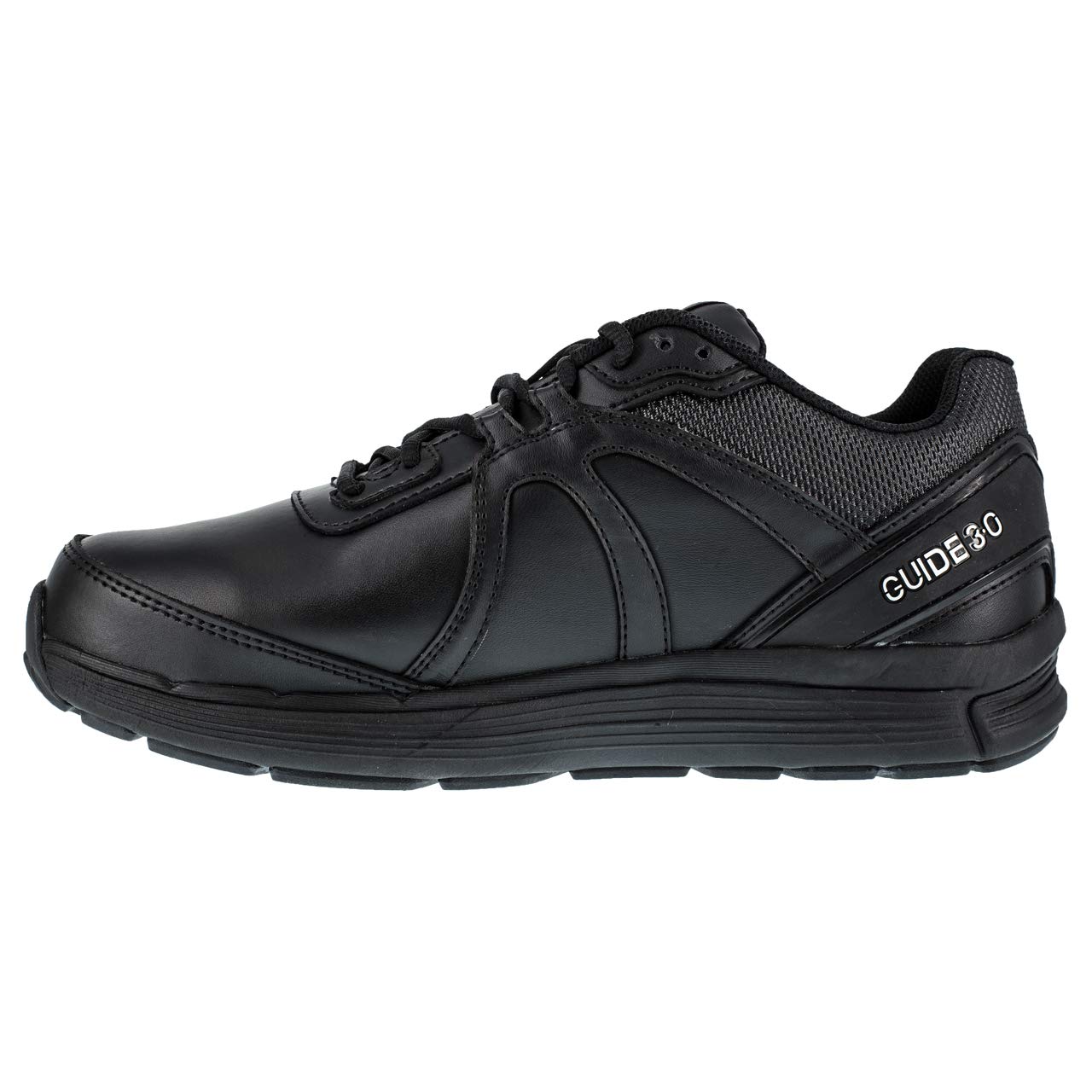 Reebok Women's Guide Steel Toe Work Shoes with Metatarsal Guard - Black Safety Shoes for Construction, Warehouse & Industrial Work