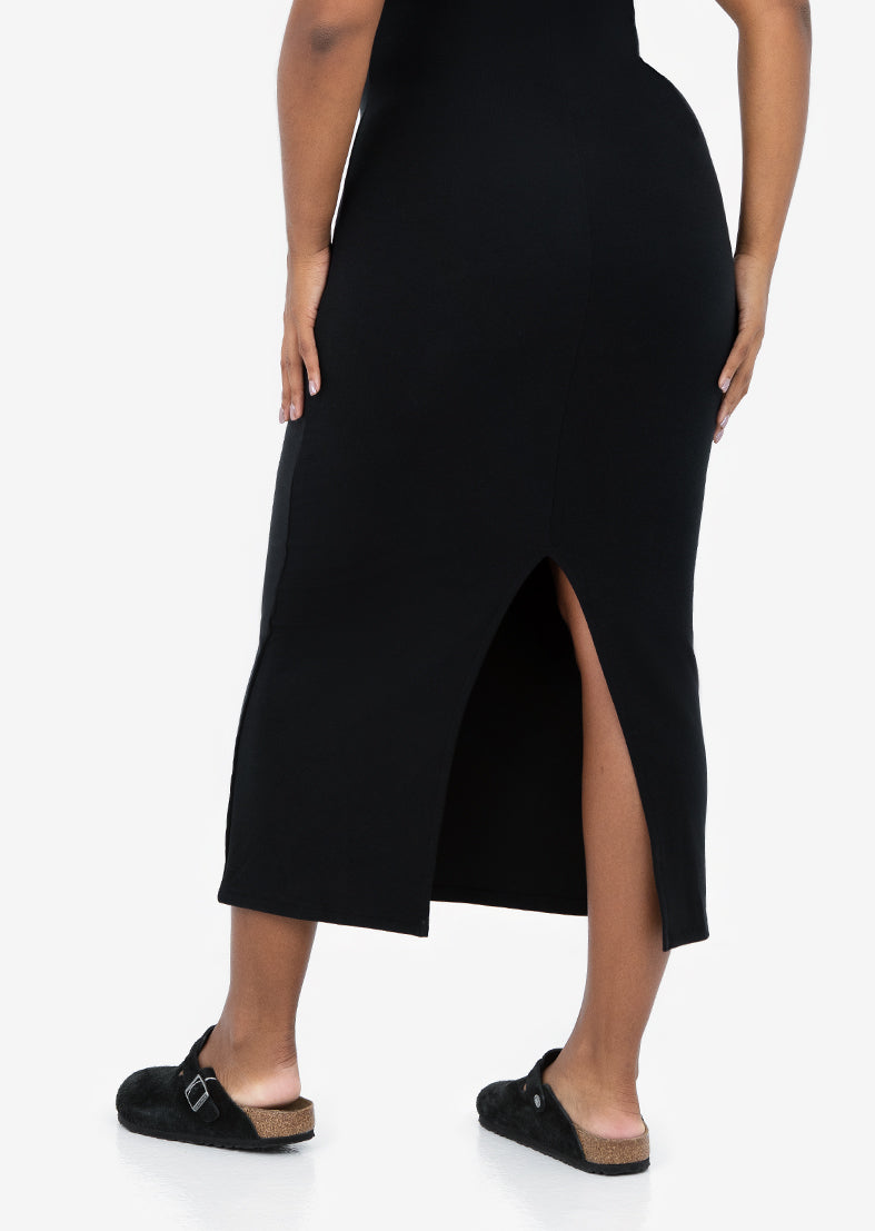 Effortless Short Sleeve Dress for Women - Comfortable Black Summer Dress for Casual Outings, Beach Vacations & Date Nights