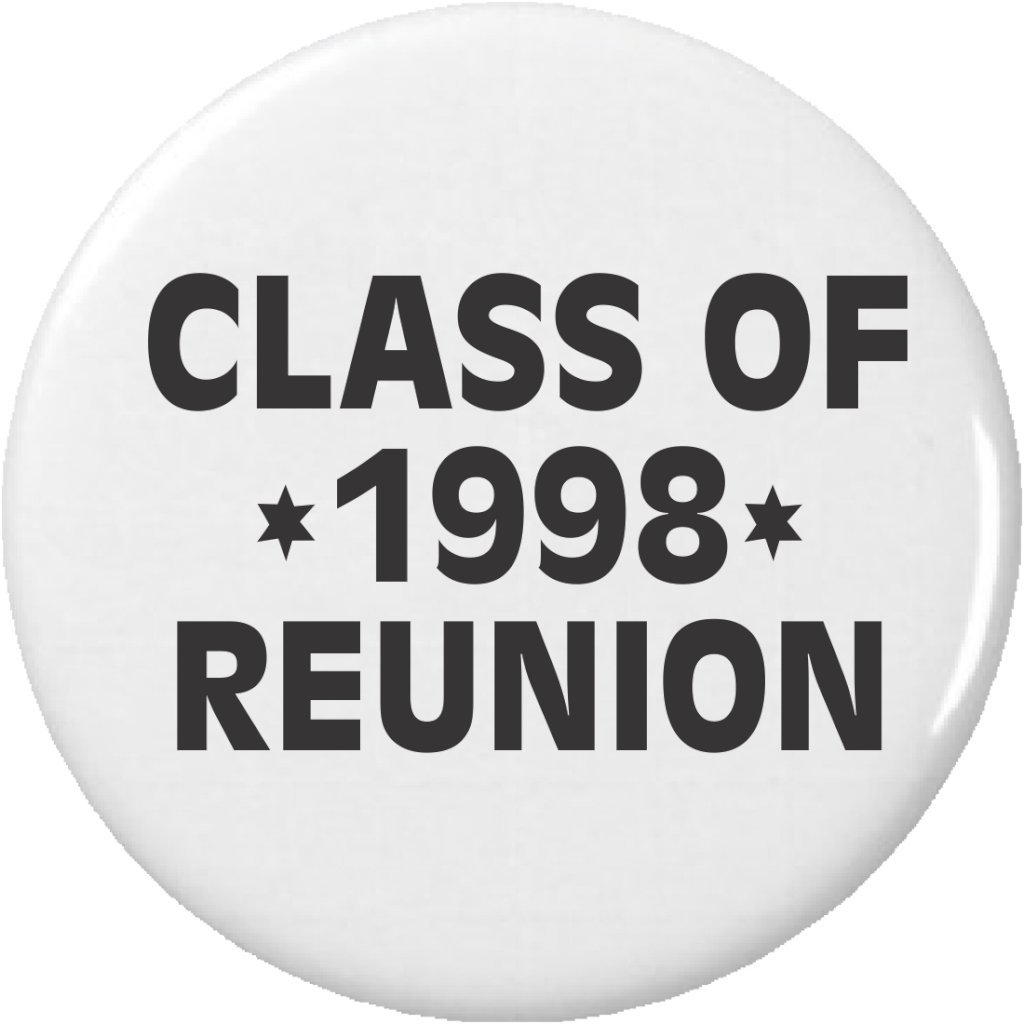 10 Pack Class of 1998 Reunion Bottle Openers with Keychain - 2.25 Inch Metal School Graduation Gifts for Alumni, Party Favors, and Reunion Souvenirs - Perfect for Class Reunions, Graduation Parties, and Alumni Events