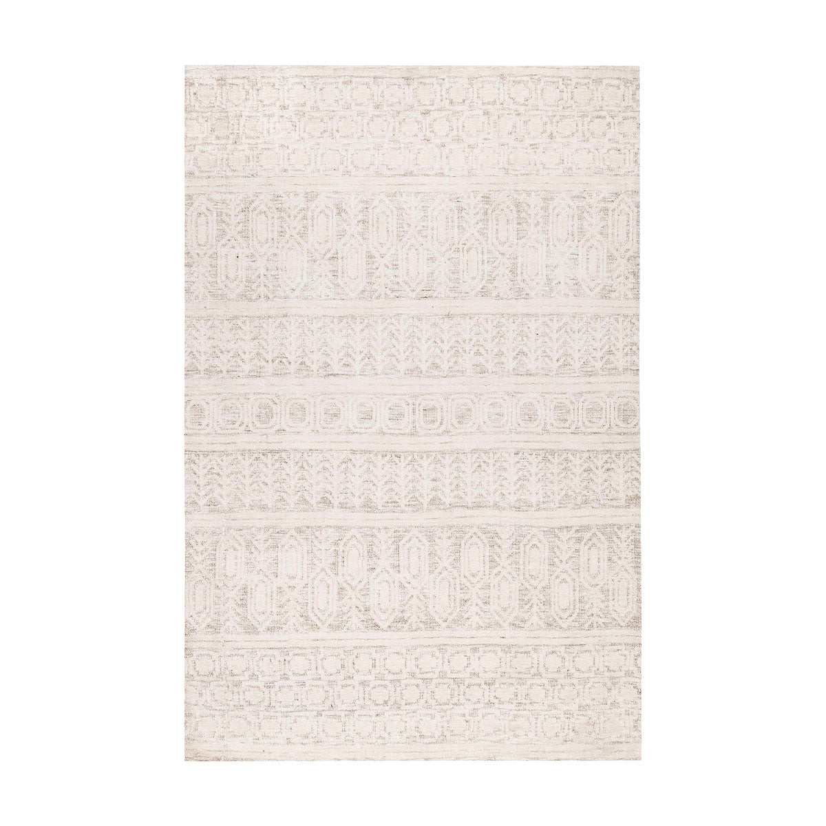 Delphine Tribal Transitional Rug – Handmade Bohemian Area Rug for Living Room, Bedroom & Boho Decor | Soft & Durable Floor Covering