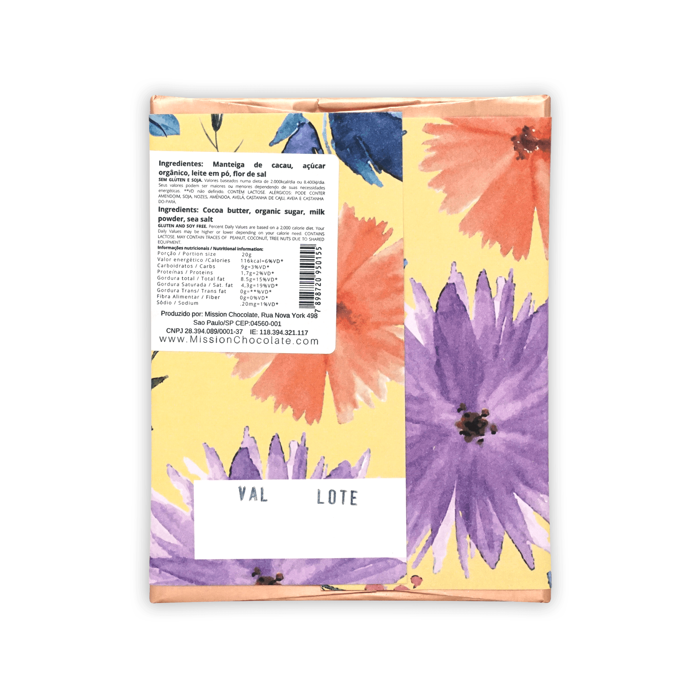 Premium Mission Chocolate Dulce de Leche & Fleur de Sel White Chocolate Bar - Gourmet Artisan Candy for Gifts, Desserts & Baking | Perfect for Valentine's Day, Holidays & Special Occasions
