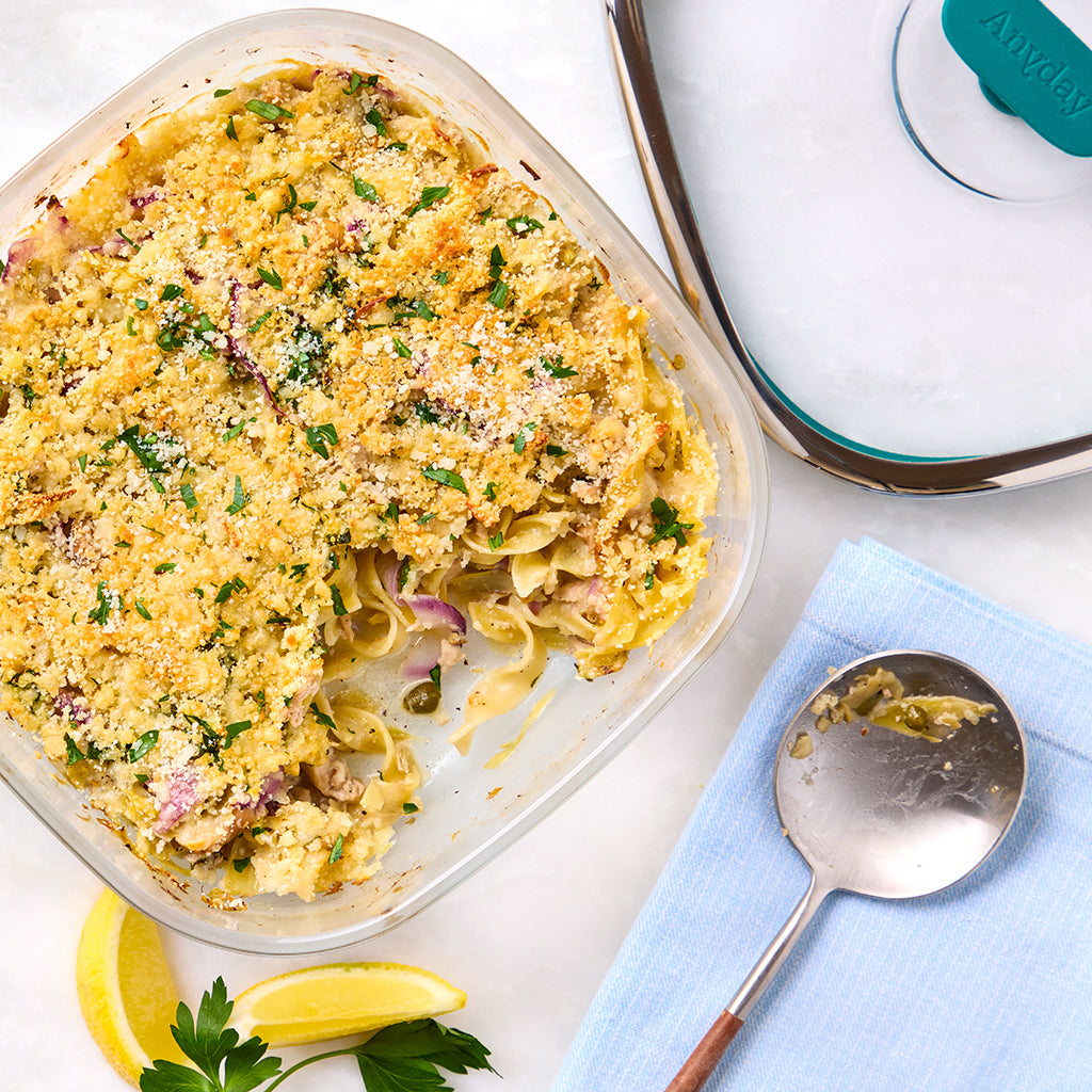 Best Tuna Noodle Casserole Kit - Easy Homemade Dinner Recipe - Perfect for Family Meals & Potlucks