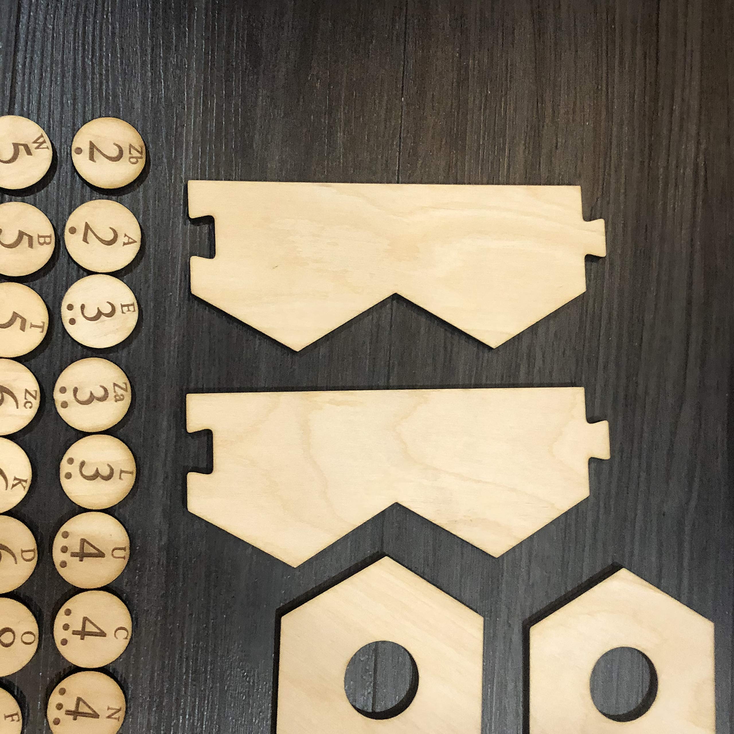 Premium Wooden Game Board Expansion for 5-6 Players | Compatible with Settlers of Catan Board Game | Perfect for Family Game Nights & Strategy Game Enthusiasts
