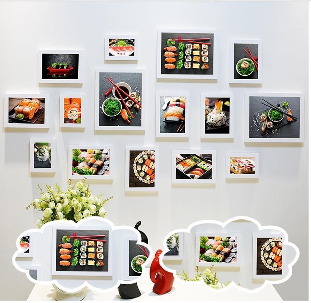 15-Piece Vintage Wall Collage Picture Frame Set - Family Photo Frames, Wedding Gallery Wall Decor, DIY Home Decoration | Perfect for Living Room, Bedroom & Office Display