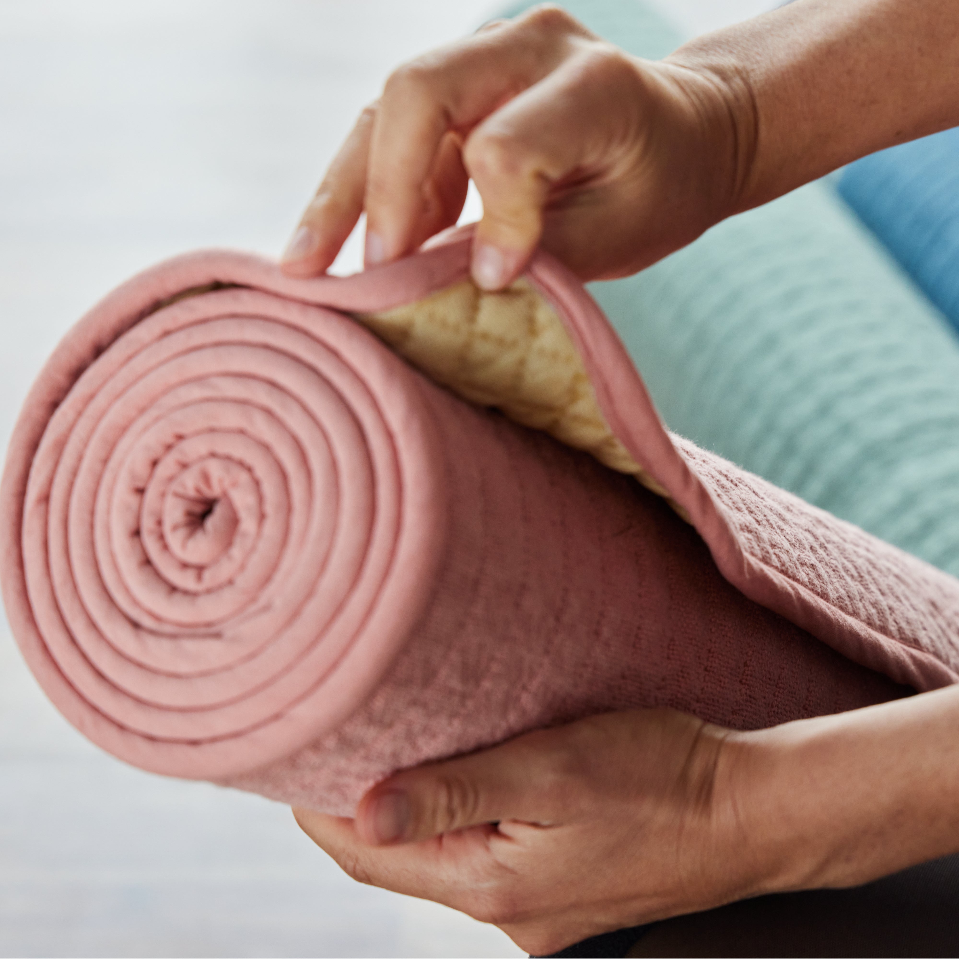 Eco-Friendly Non-Slip Yoga Mat for Home & Studio Workouts - Organic TPE Material for Pilates, Meditation & Fitness Exercises