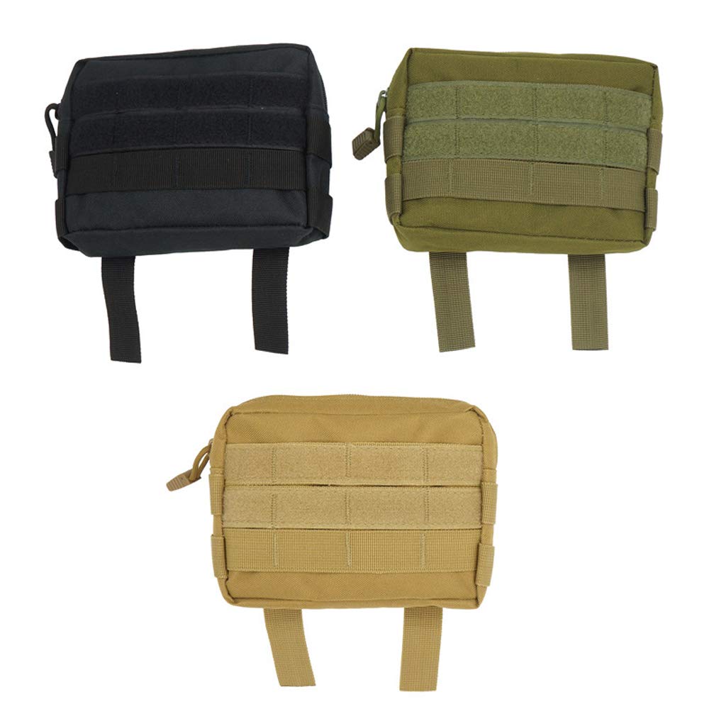 Tactical Waist Bag for Running & Outdoor - Military Molle EDC Handbag with Multiple Pockets - Perfect for Hiking, Gym, Travel & Everyday Carry (EDC)