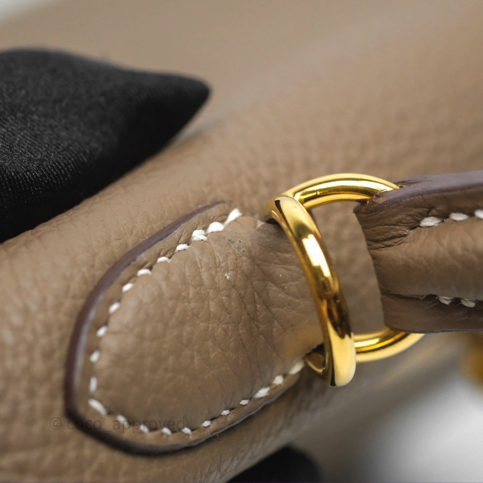 Authentic Hermès Retourne Kelly 25 Bag in Etoupe Togo Leather with Gold Hardware - Luxury Handbag for Women | Perfect for Work, Travel & Special Occasions