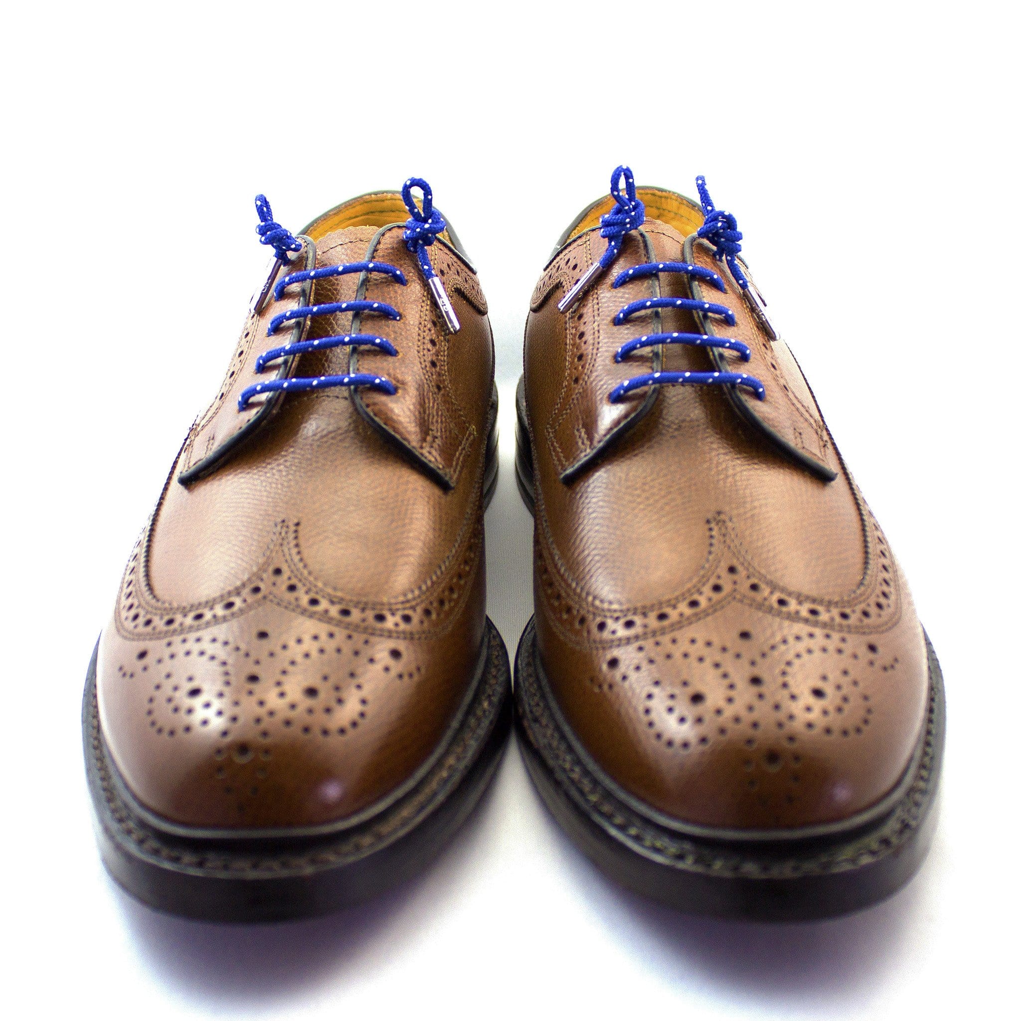 Bubba Blue Dress Shoelaces for Men & Women - 27 Inch/69cm Long Premium Shoelaces - Perfect for Formal Shoes, Oxfords, Loafers & Dress Boots