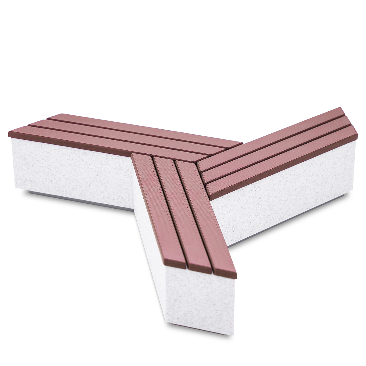 Carbon Fiber Skateboard Ramp for Tri City Ledge - Durable & Lightweight Skate Park Equipment for Street Skating & Trick Practice