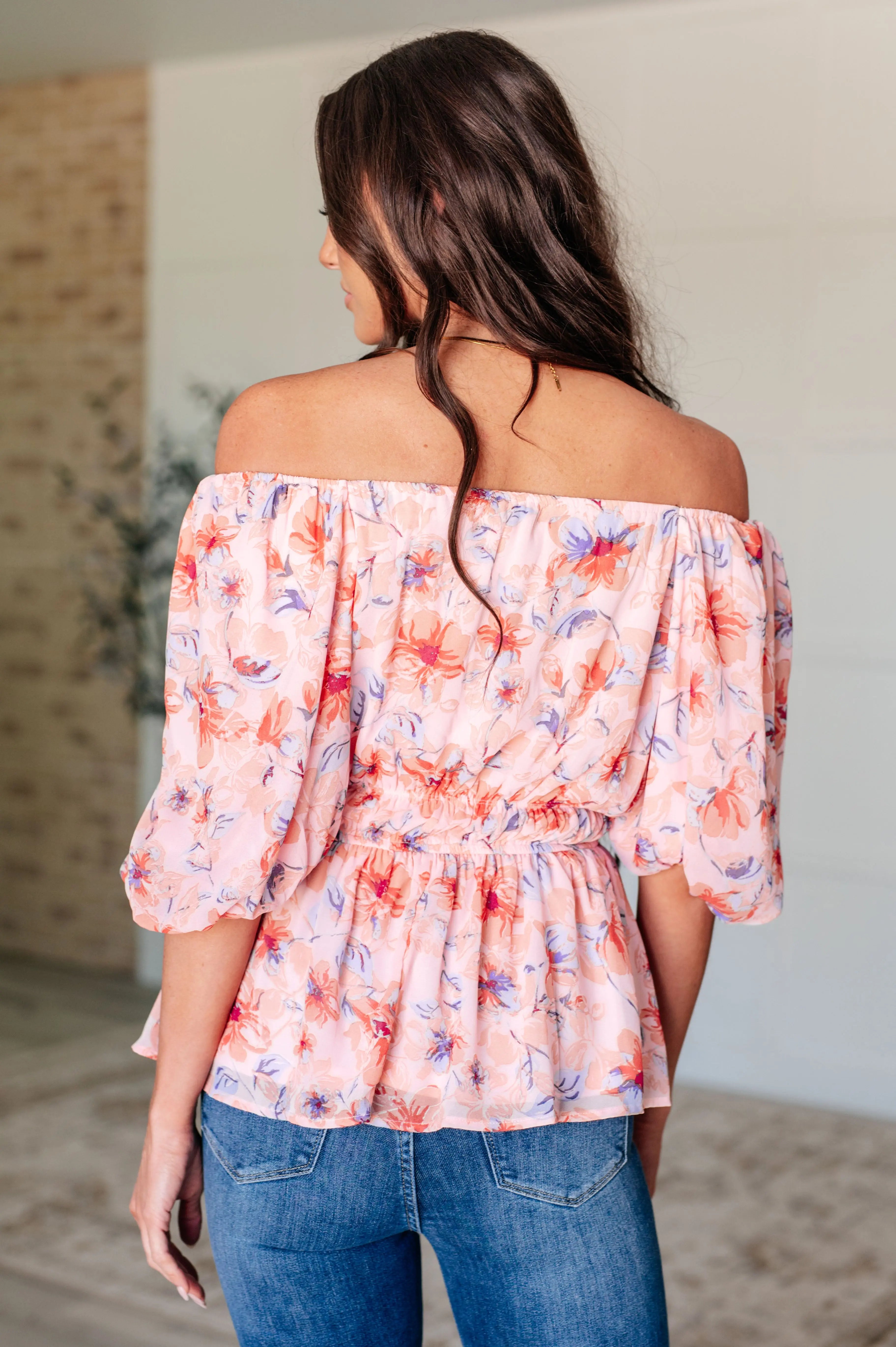 Elegant Square Neck Balloon Sleeve Blouse for Women - Trendy Ruffled Flowy Top for Office, Date Night & Special Occasions