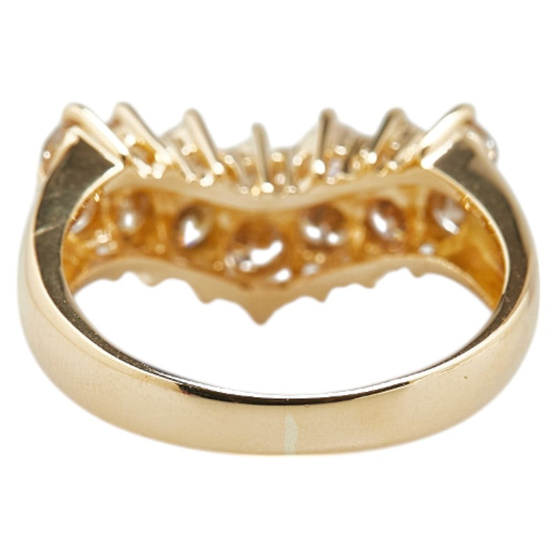 18K Yellow Gold Diamond Ring for Women - Elegant Solitaire Engagement & Wedding Band - Perfect for Proposals, Anniversaries, and Special Occasions