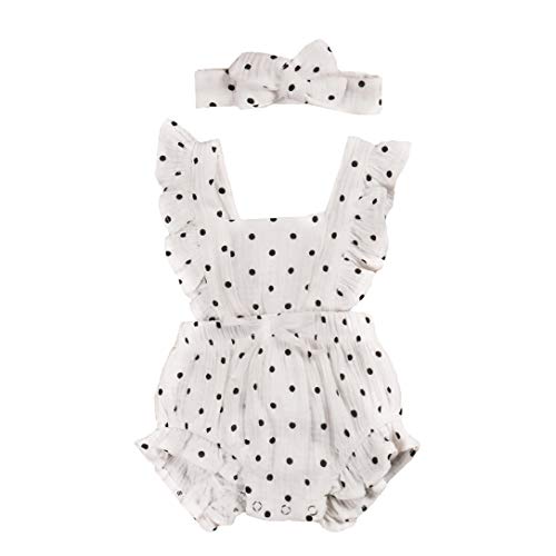 White Ploka Dot