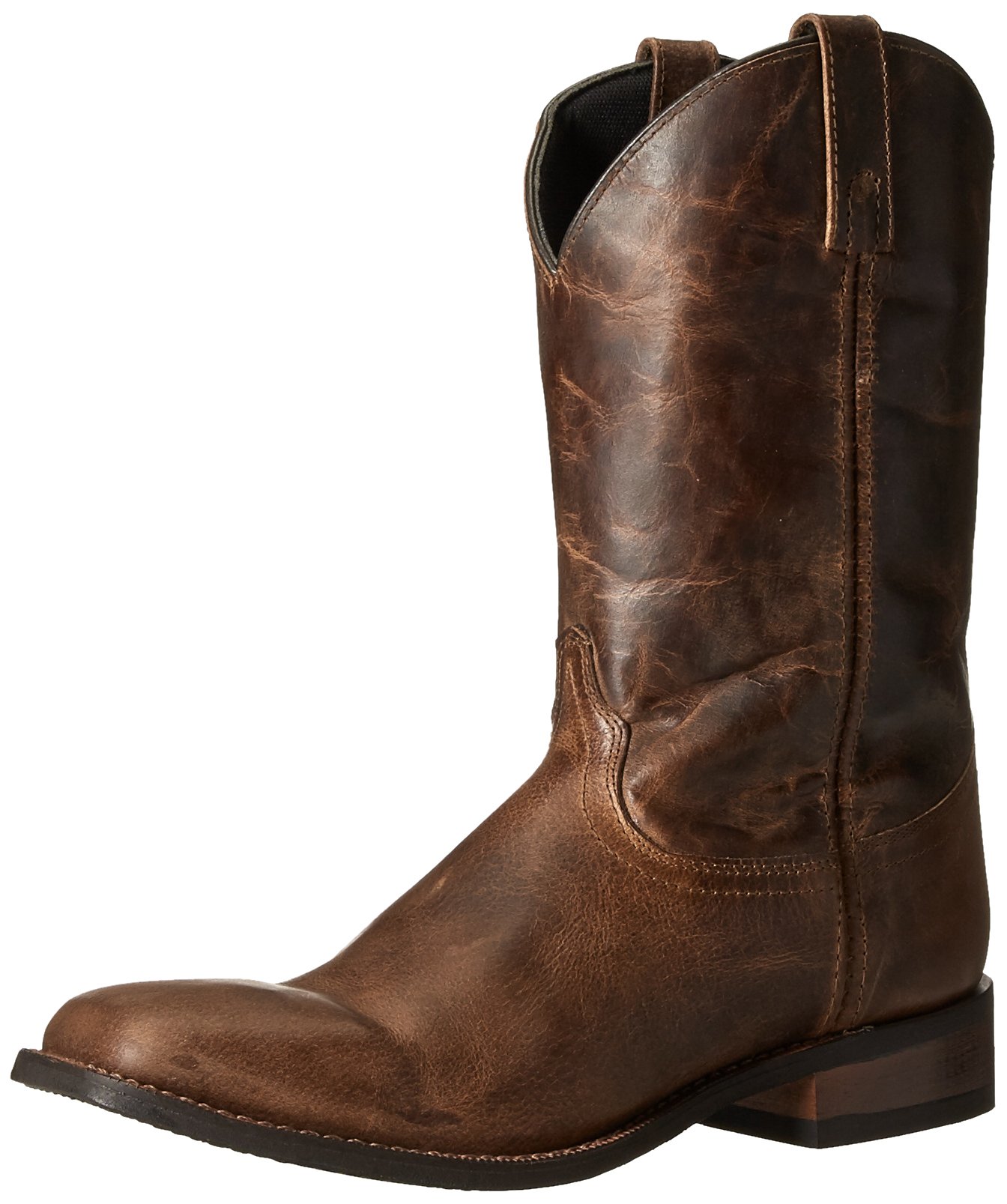 Dingo Men's Starrett Western Boot - Comfortable Cowboy Boots for Men, Durable Leather Work Boots with Steel Toe - Perfect for Rodeo, Ranch Work & Country Style Fashion