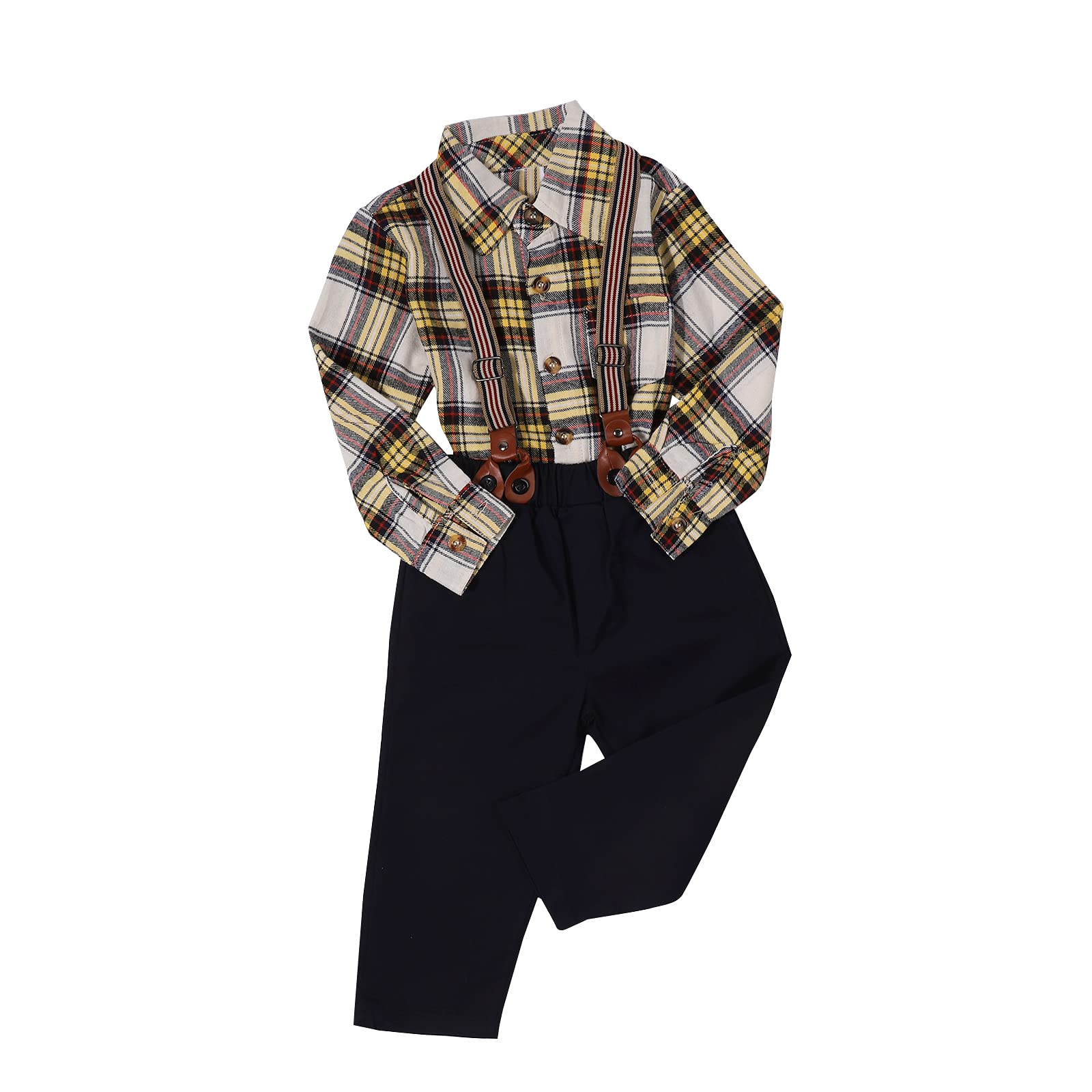 LUKYCILD Boys' Clothing Set - Baby & Toddler Outfits for Playtime, School & Special Occasions | Soft Cotton Comfort Wear for 0-24 Months