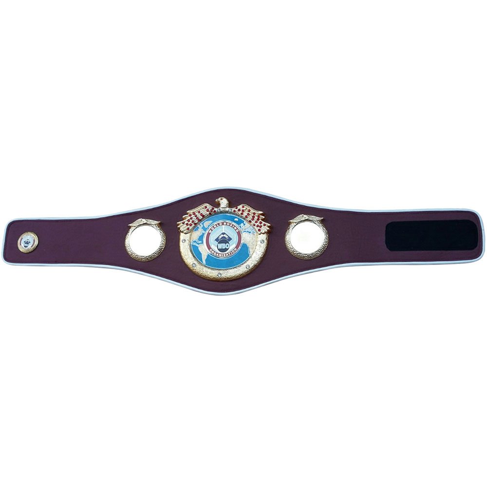 WBO Boxing Replica Championship Belt - Premium Quality Leather with Metal Plates for Adults | Boxing Awards, Costume Parties & Sports Decor