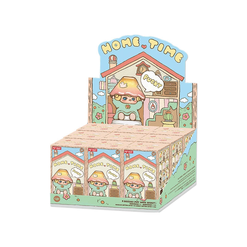 PUCKY Home Time Series Blind Box - Cute Collectible Vinyl Figures for Home Decor, Gifts & Display - Perfect for Anime Fans, Kawaii Lovers & Toy Collectors