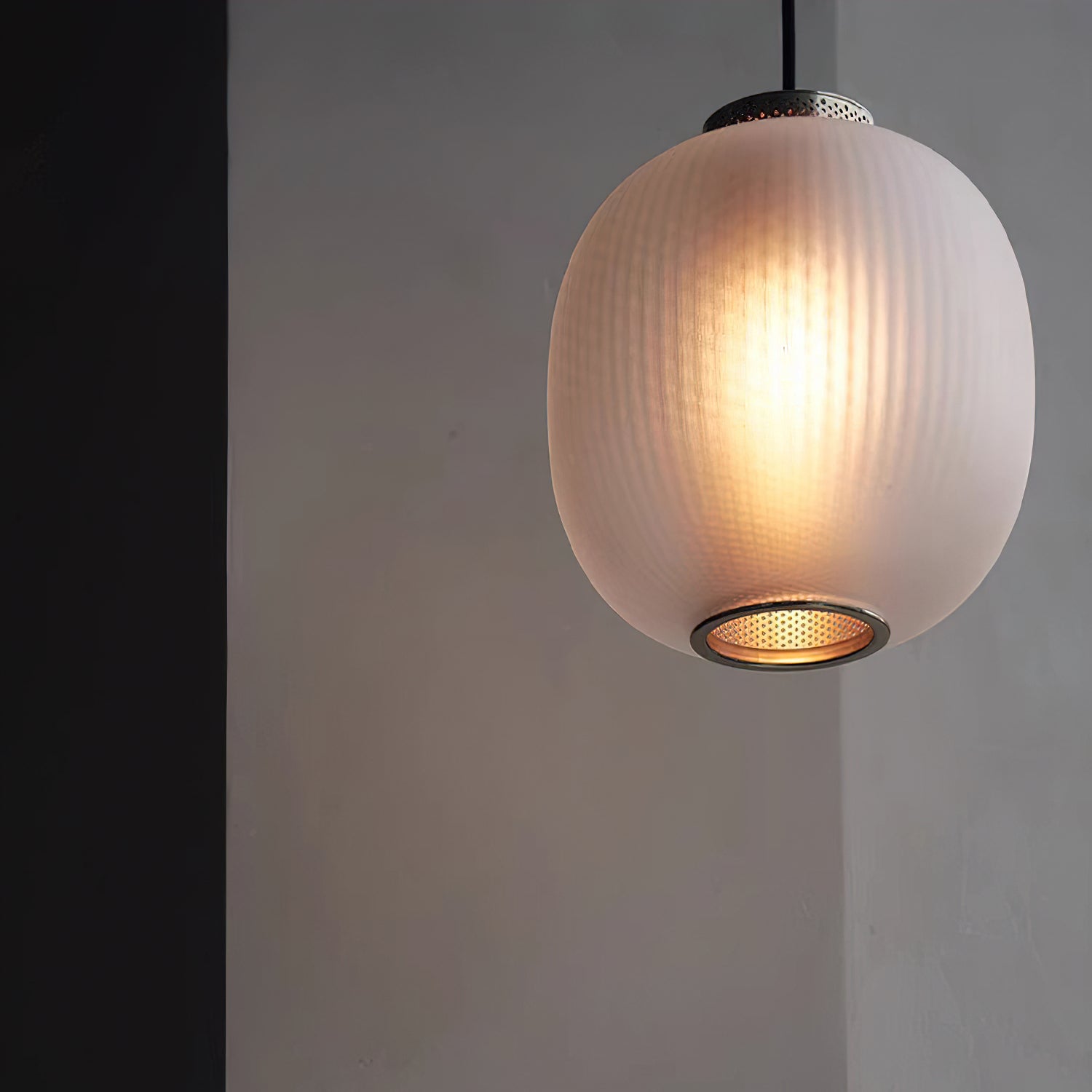 Bloom Glass Pendant Light - Modern Hanging Fixture for Kitchen Island, Dining Room & Bedroom Lighting | Dimmable LED Chandelier for Home Decor