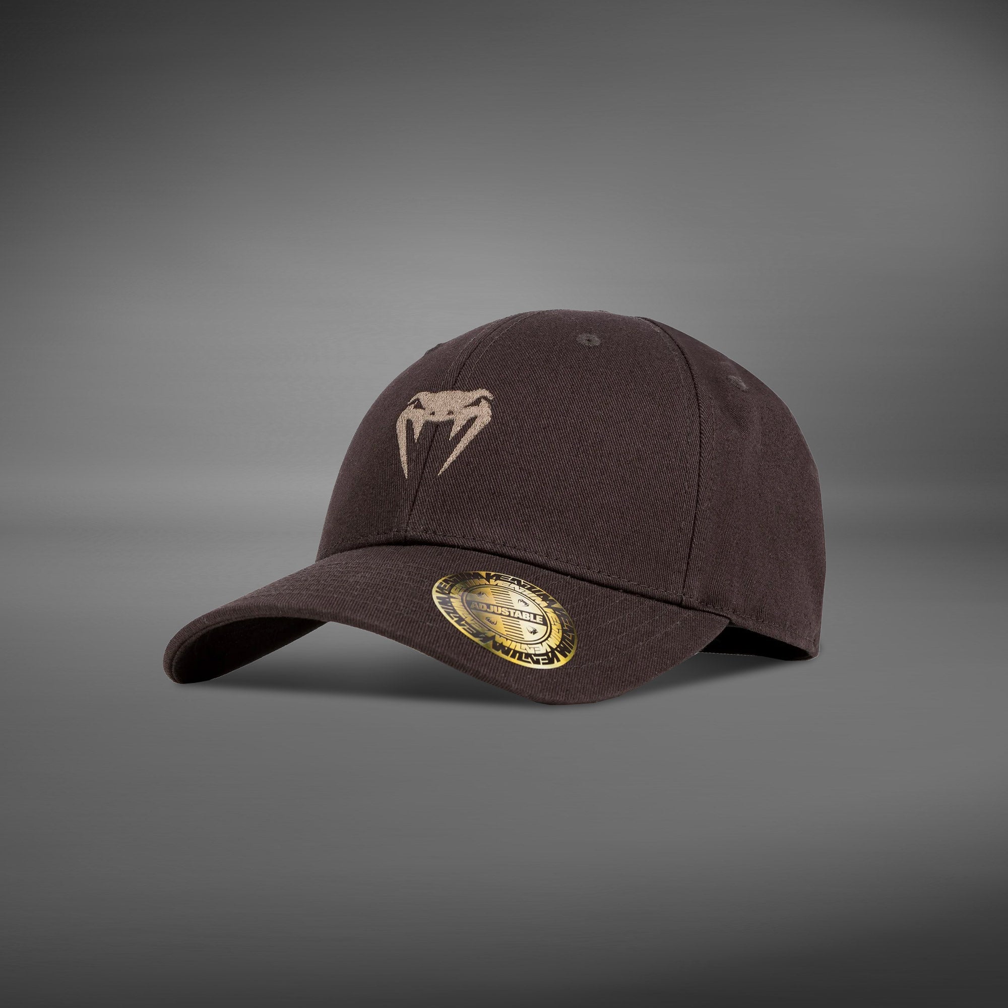 Venum Classic 2.0 Baseball Cap - Dark Brown Adjustable Snapback Hat for Men & Women | Perfect for Gym, Running, Sports & Casual Wear