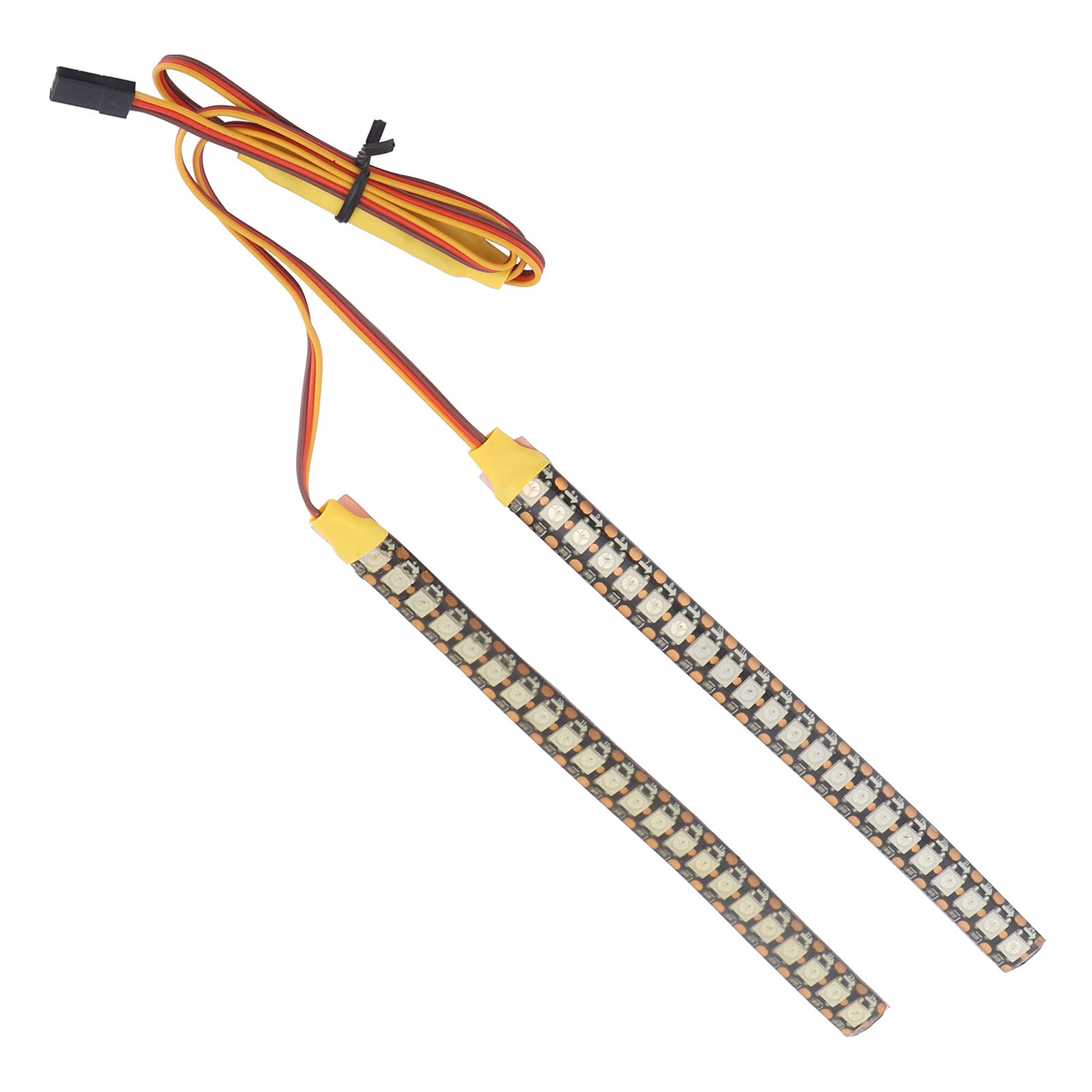 VGEBY 22 LED Colorful RC Car Light Bar & Roof Lamp - Waterproof LED Strip for TRX4, SCX10, D90, 90046 1/10 Scale Off-Road RC Trucks - Perfect for Night Crawling & Trail Adventures