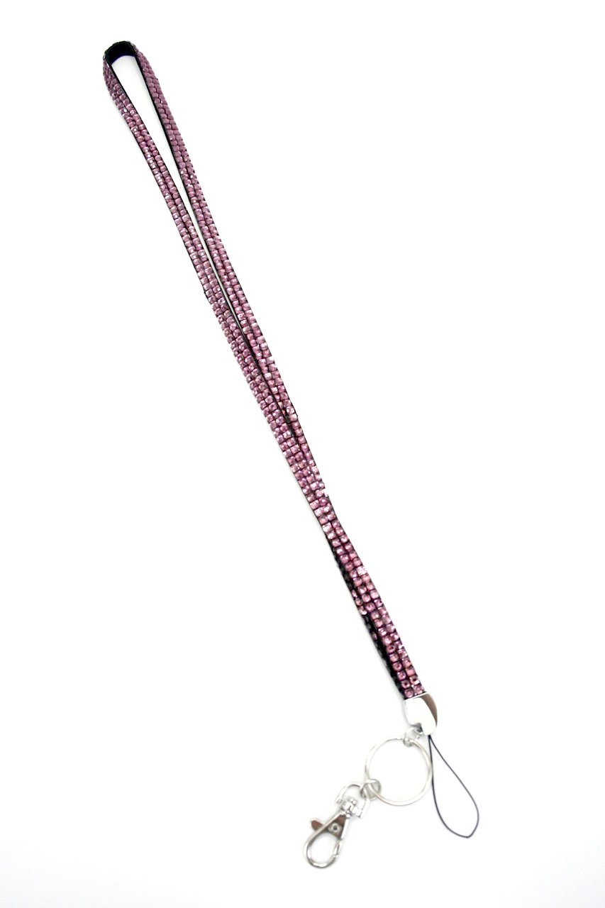 Rhinestone Lanyard with ID Holder & Keychain - for Nurses, Doctors, Gifts