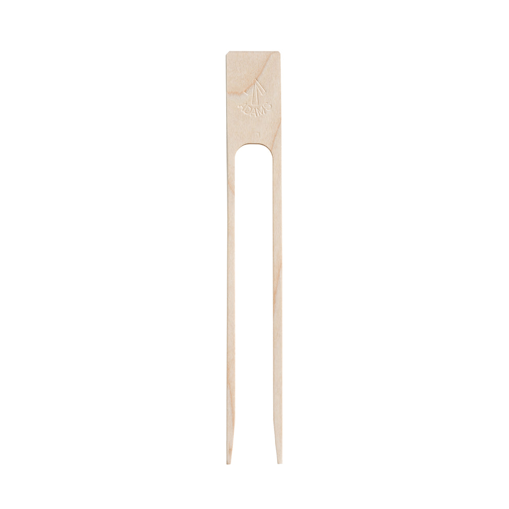 J.K. Adams Maple Wood Toast Tongs - Premium Kitchen Utensil for Safe & Easy Breakfast Toast Handling - Perfect for Toasters, Ovens & Breakfast Buffets