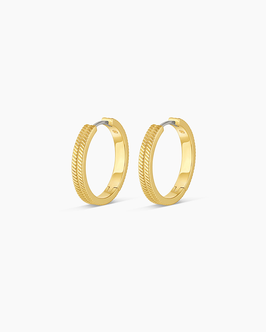 Venice Hoops Earrings - Trendy Gold Plated Dangle Hoops for Women | Perfect for Parties, Weddings & Everyday Wear