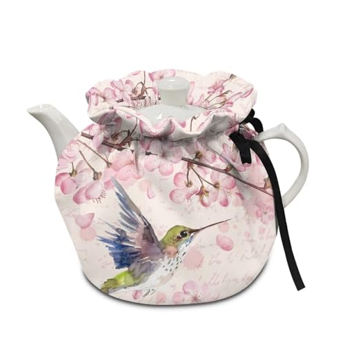 Pink Florals Hummingbird