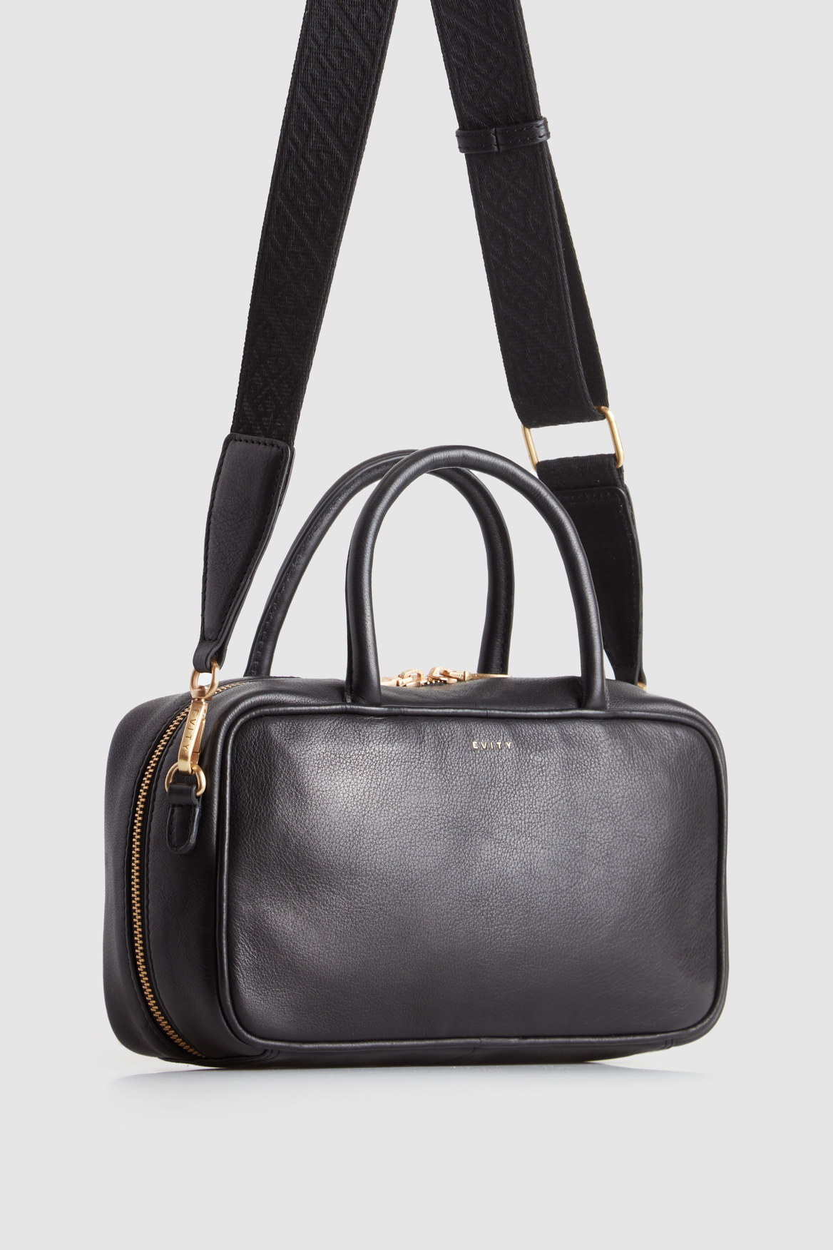 Stylish Charli Leather Bowling Bag for Women - Vintage Retro Handbag for Casual Outings, Travel & Everyday Use