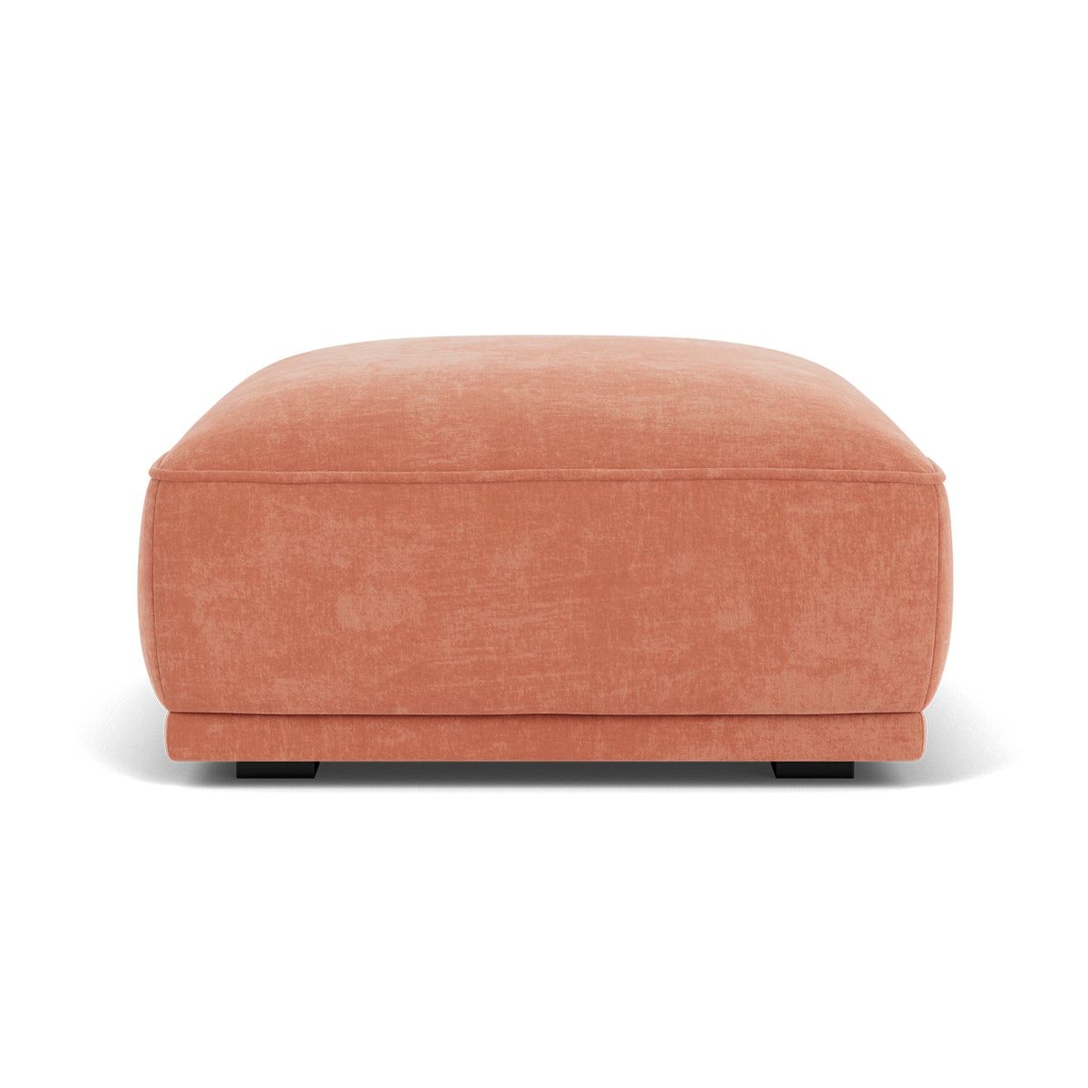 Leonora Fabric Storage Ottoman with Tufted Top - Stylish Footrest, Coffee Table & Extra Seating for Living Room, Bedroom & Dorm