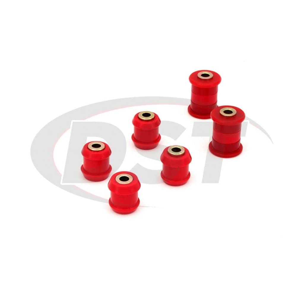 Energy Suspension Control Arm Bushing Set Front Red 16.3103R for Honda Civic 1988-1991 | Performance Suspension Upgrade for Smoother Ride & Better Handling