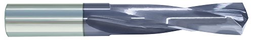 Premium Morse 92315 Solid Carbide Screw Machine Drill Bits - TiALN Coated, 135° Point, 19/64