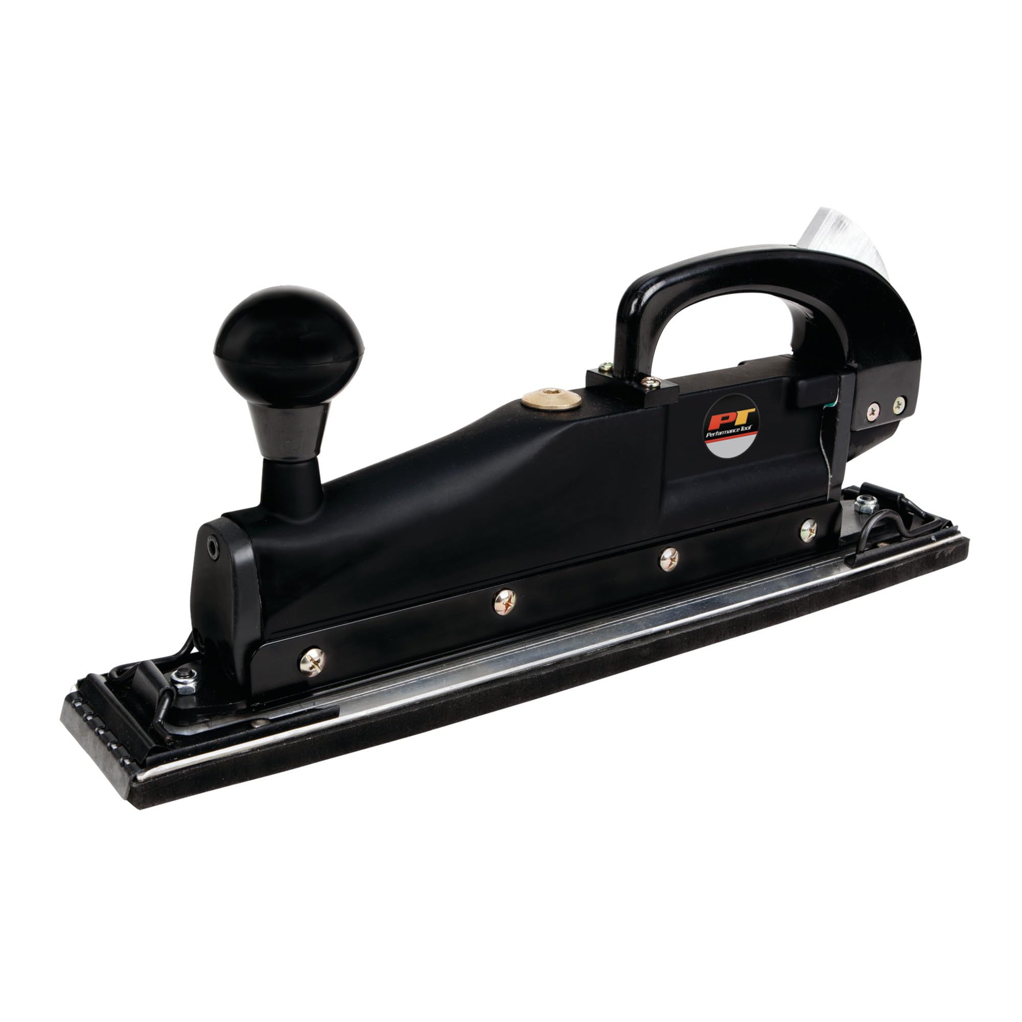 Performance Tool M574DB Dual Piston Straight Line Sander - Heavy Duty Black Air Sander for Woodworking, Metal Finishing & Auto Body Repair | Professional Sanding Tool for Smoothing Surfaces & Paint Prep