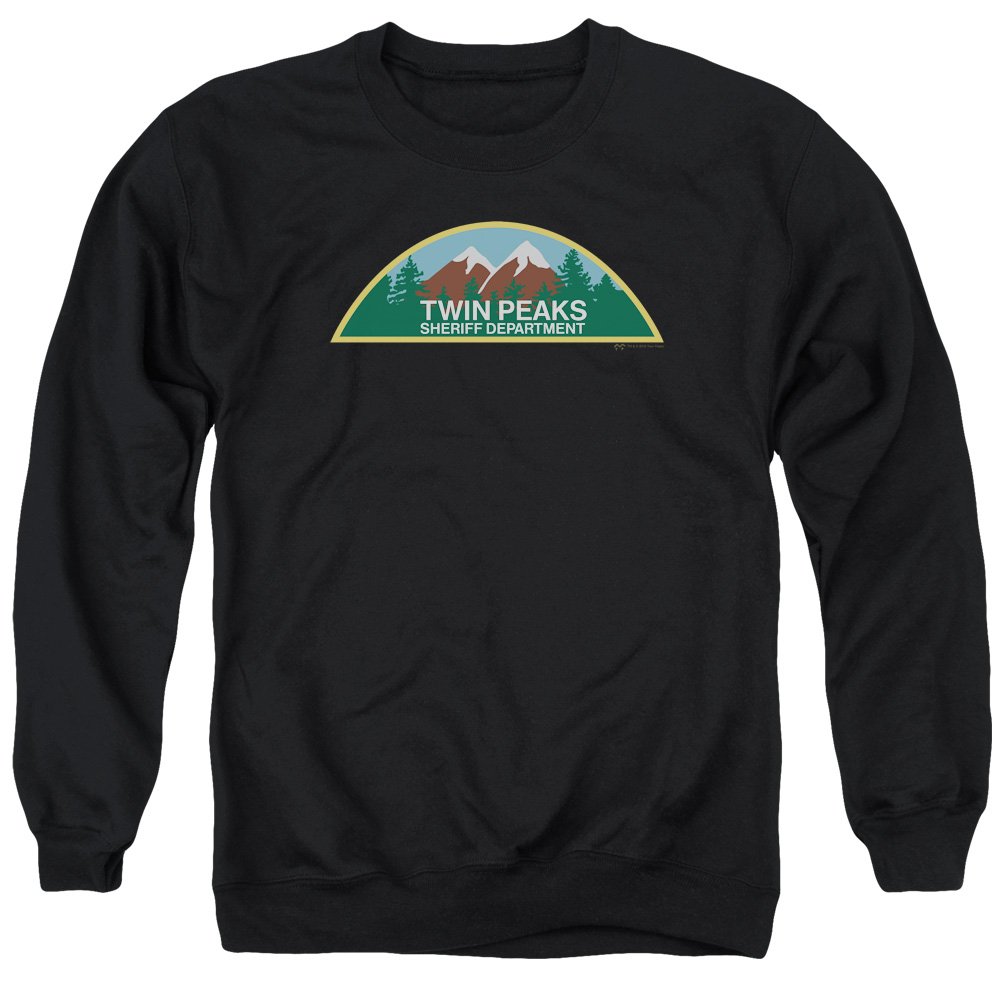 Twin Peaks Sheriff Department Unisex Crewneck Sweatshirt for Men & Women - Casual Wear, TV Show Merchandise, Fan Gift Idea