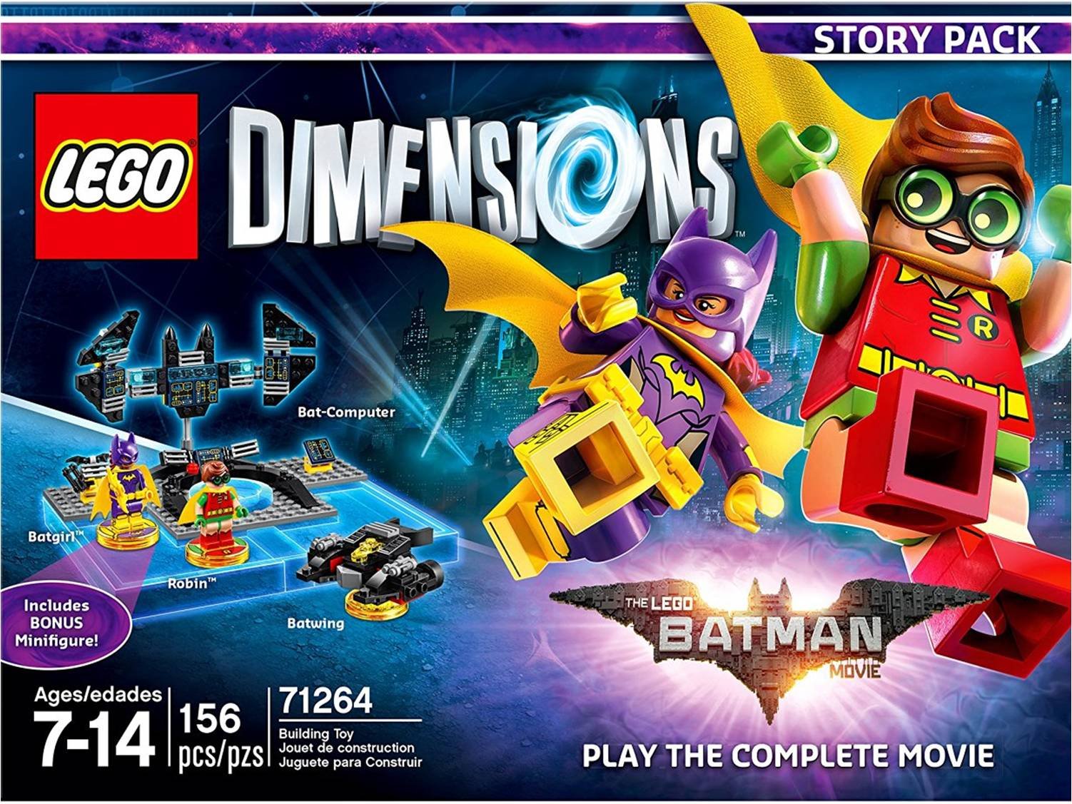 LEGO Batman Movie Story Pack for LEGO Dimensions - Compatible with All Systems - 1 Piece - Perfect for Kids' Playtime and Collectors' Display