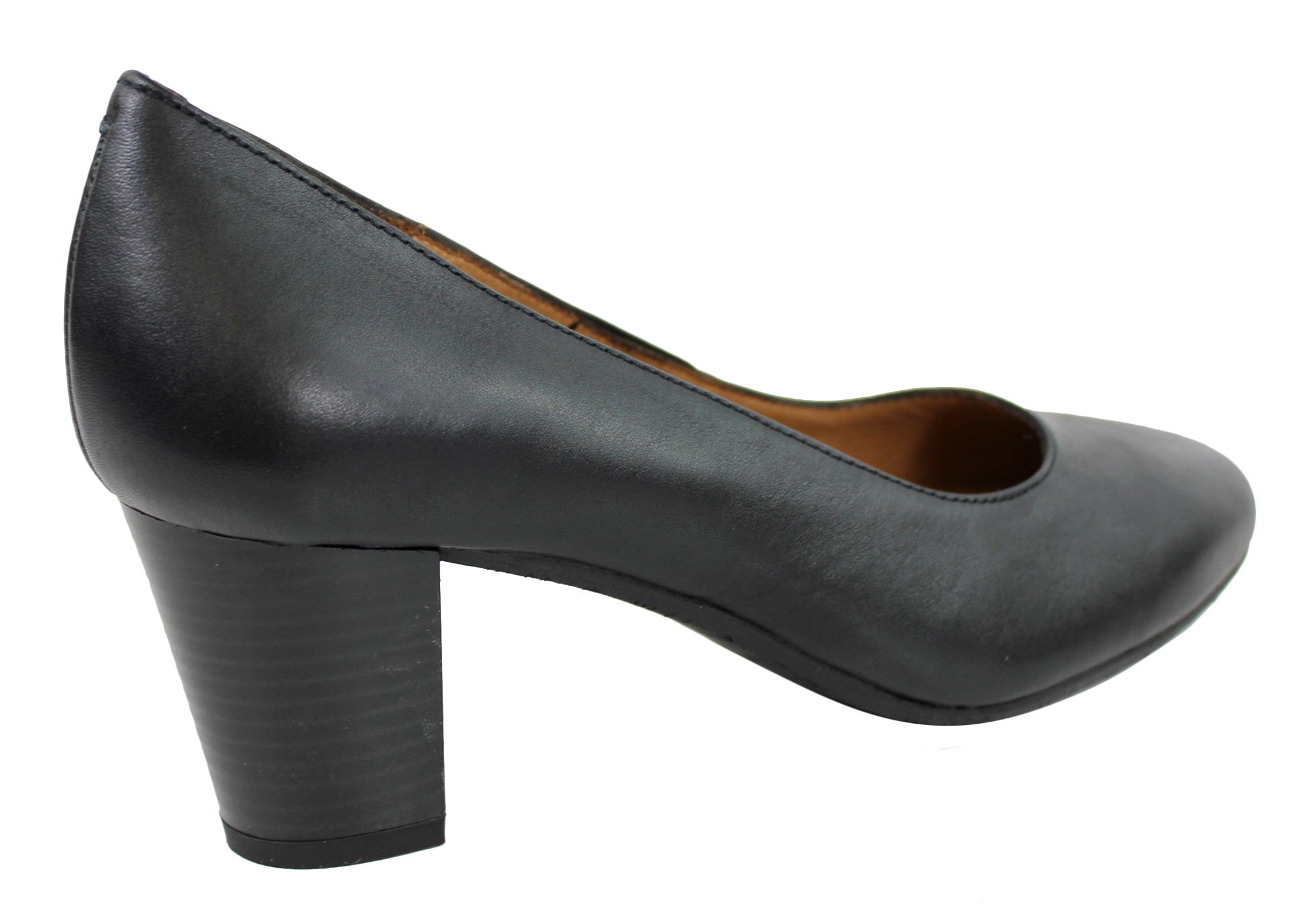 Women's Classic Leather Court Shoes for Aerobics & Hostess - Made in Portugal | Comfortable & Stylish for Dance, Work & Casual Wear