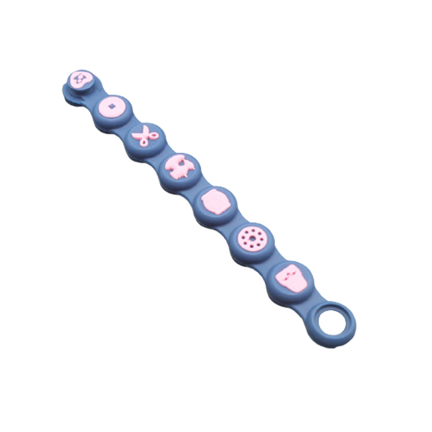 Sowiichi Sewing Machine Bobbins Storage Bracelet - 10 Pack Blue Bobbin Holders for Organizing Sewing Thread Spools | Perfect for Quilting, Embroidery & Craft Projects