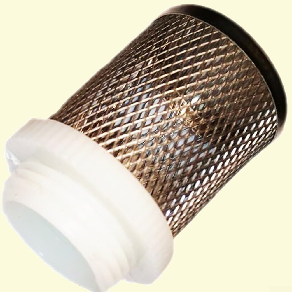 Stainless Steel Garden Hose Strainer - 3/4inch Filter for Rain Barrel & Irrigation