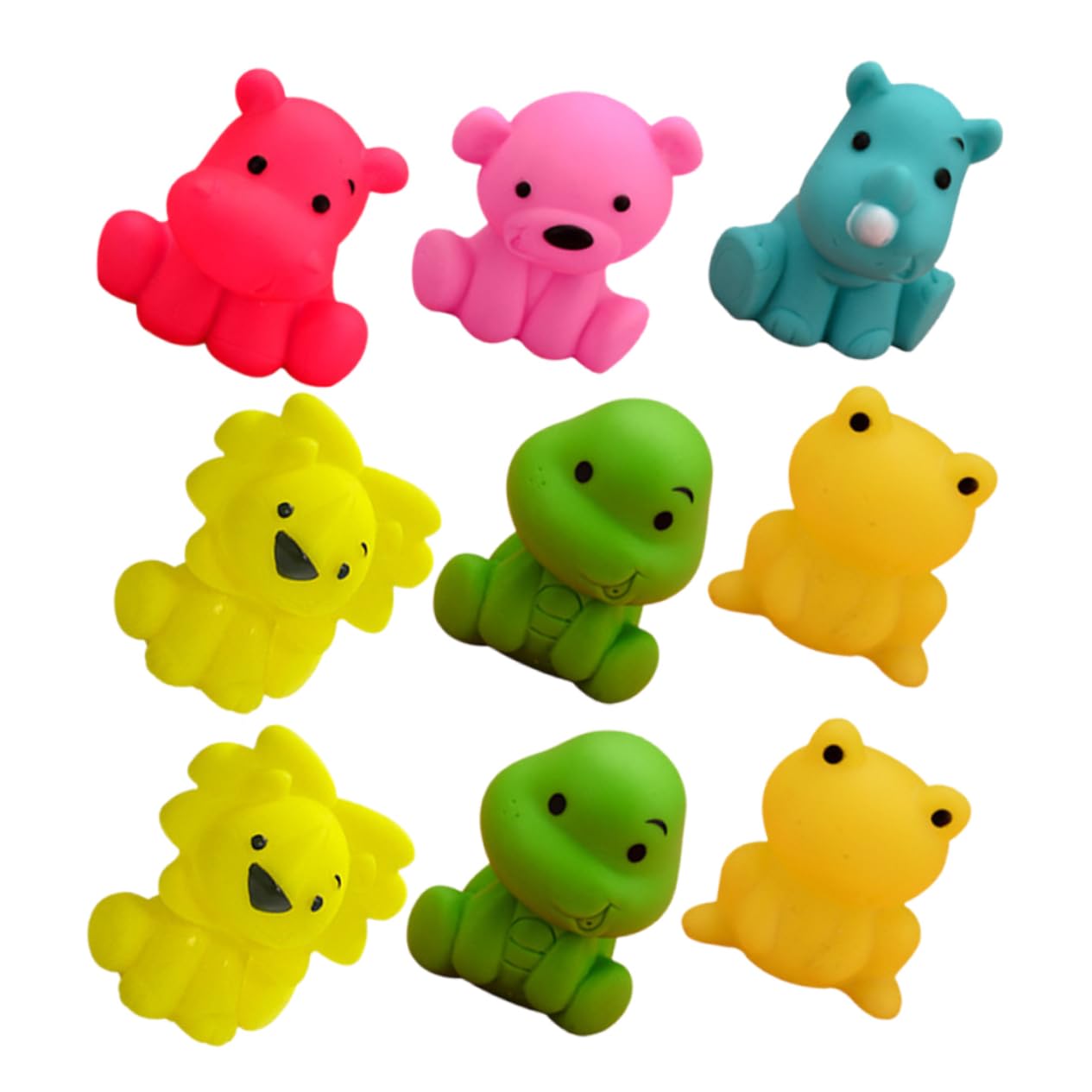 **COOLHIYA 9-Piece Bath Toys for Kids - Floating Pool & Bathtub Toys, Water Spray & Squirt Fun, Safe Vinyl for Toddlers - Perfect for Summer Pool Parties & Indoor Bath Time Play**