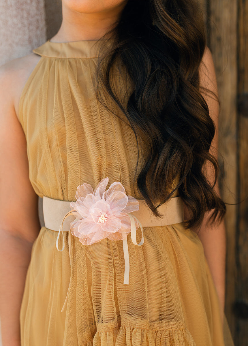 Fay Honey Floral Summer Dress for Women - Elegant Casual & Party Wear, Perfect for Beach, Wedding & Date Night