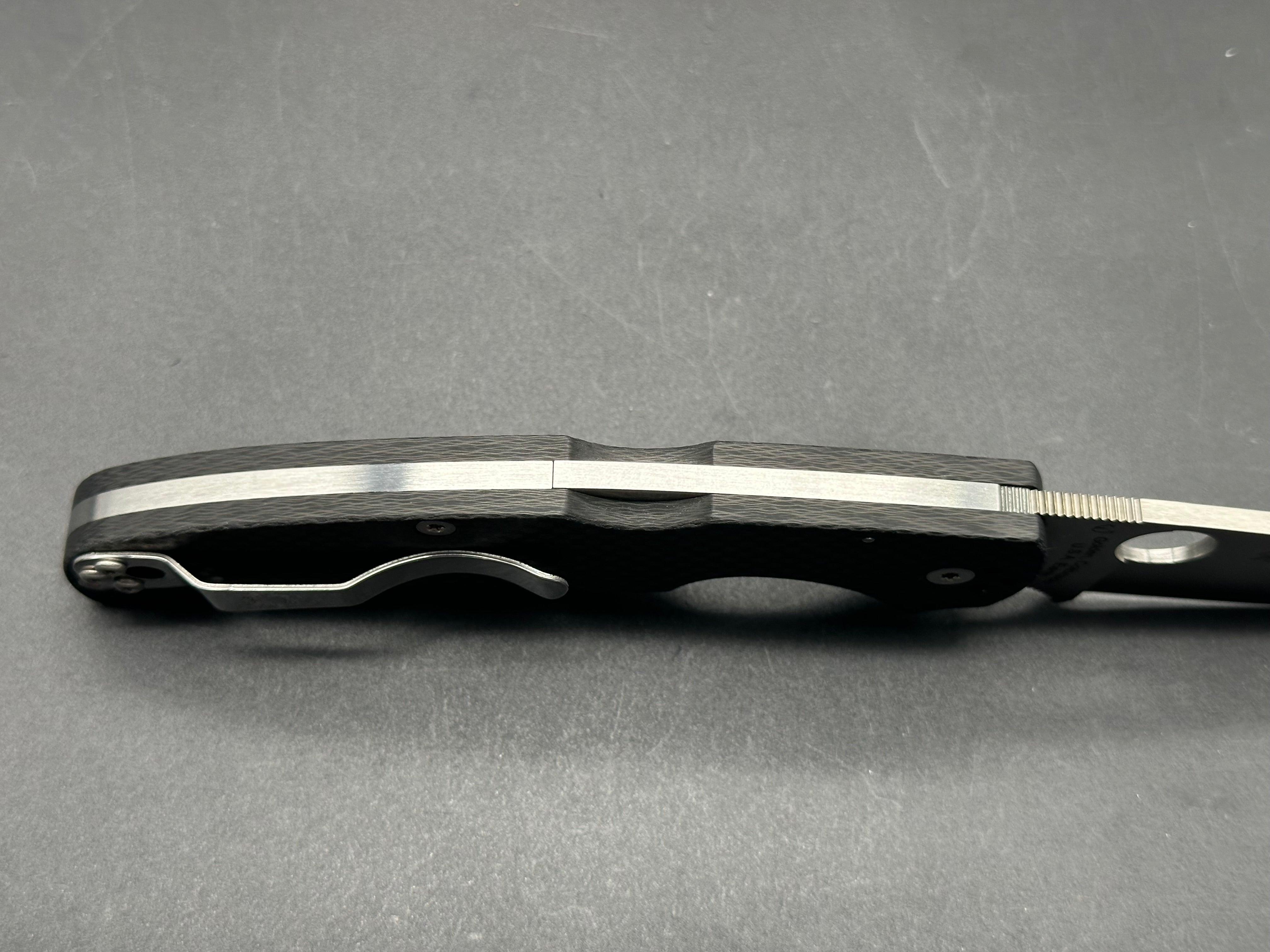 Spyderco Native Chief Lockback Knife - Carbon Fiber Handle, 4.08