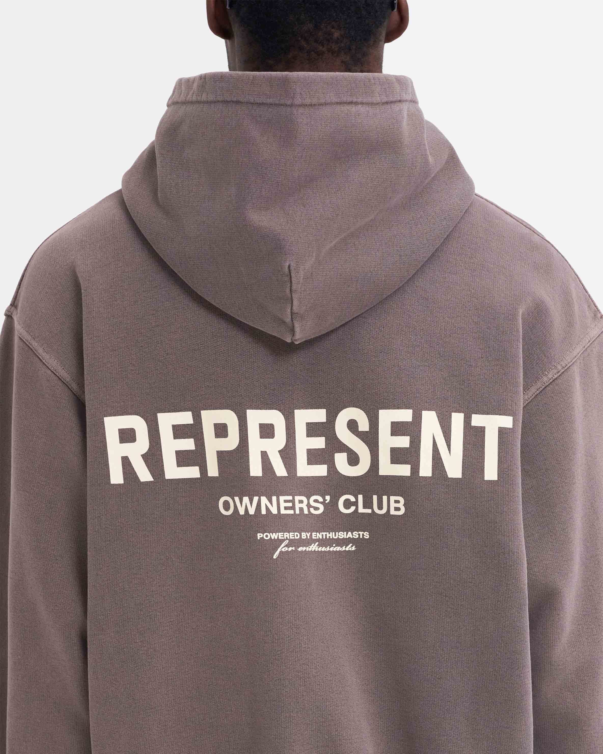 Represent Owners Club Zip Hoodie - Premium Cotton Fleece Pullover for Men & Women | Streetwear Fashion, Casual Wear & Gym Essentials