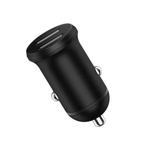 CHILCAR M15plus Fast Car Charger with Dual USB Ports - Compatible with OPPO VOOC, Huawei FCP/SCP, QC3.0 - Aluminum Alloy Design for Quick Phone Charging on the Go - Perfect for Road Trips & Daily Commutes