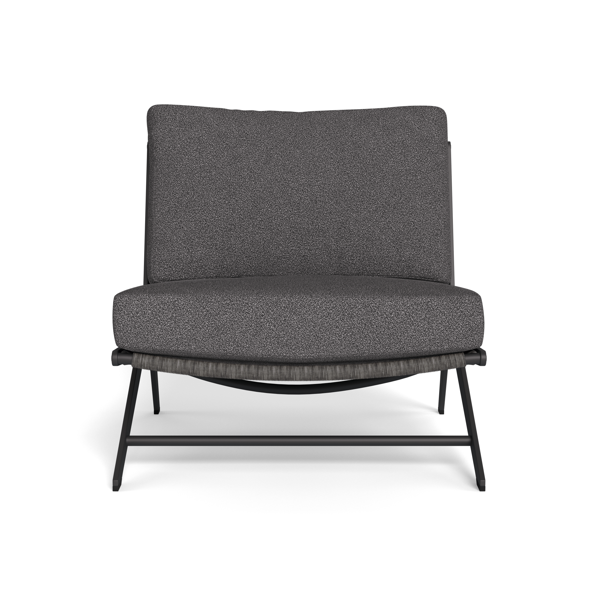 Loop Easy Chair - Modern Ergonomic Lounge Chair for Living Room, Bedroom & Office - Comfortable Reading & Relaxation Chair with Sturdy Metal Frame