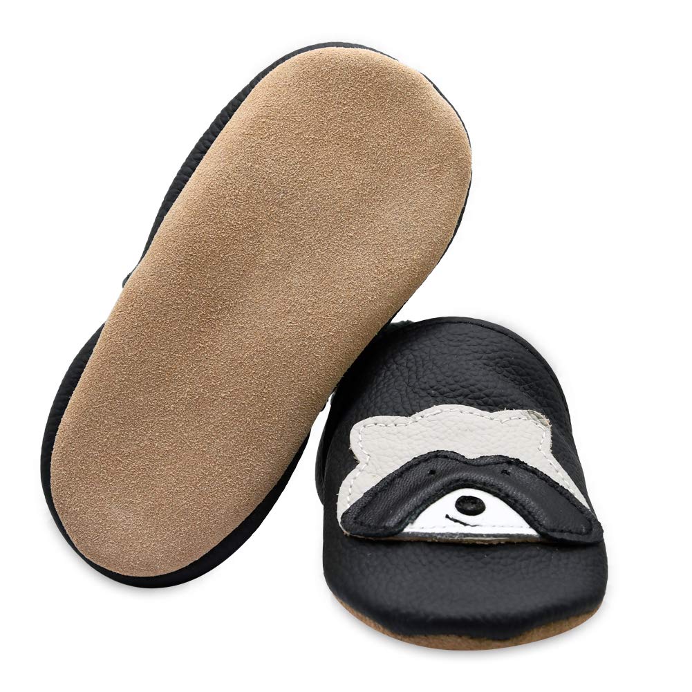 iEvolve Baby Soft Sole First Walker Shoes - Non-Slip Crib Moccasins for Girls & Boys (0-24 Months) - Perfect for Indoor Play, Learning to Walk & Special Occasions
