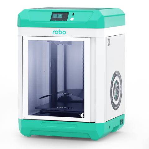 Robo E4 Pro Professional Grade Education 3D Printer for STEM Learning, Classroom Projects & Maker Labs - High Precision Desktop 3D Printing Solution