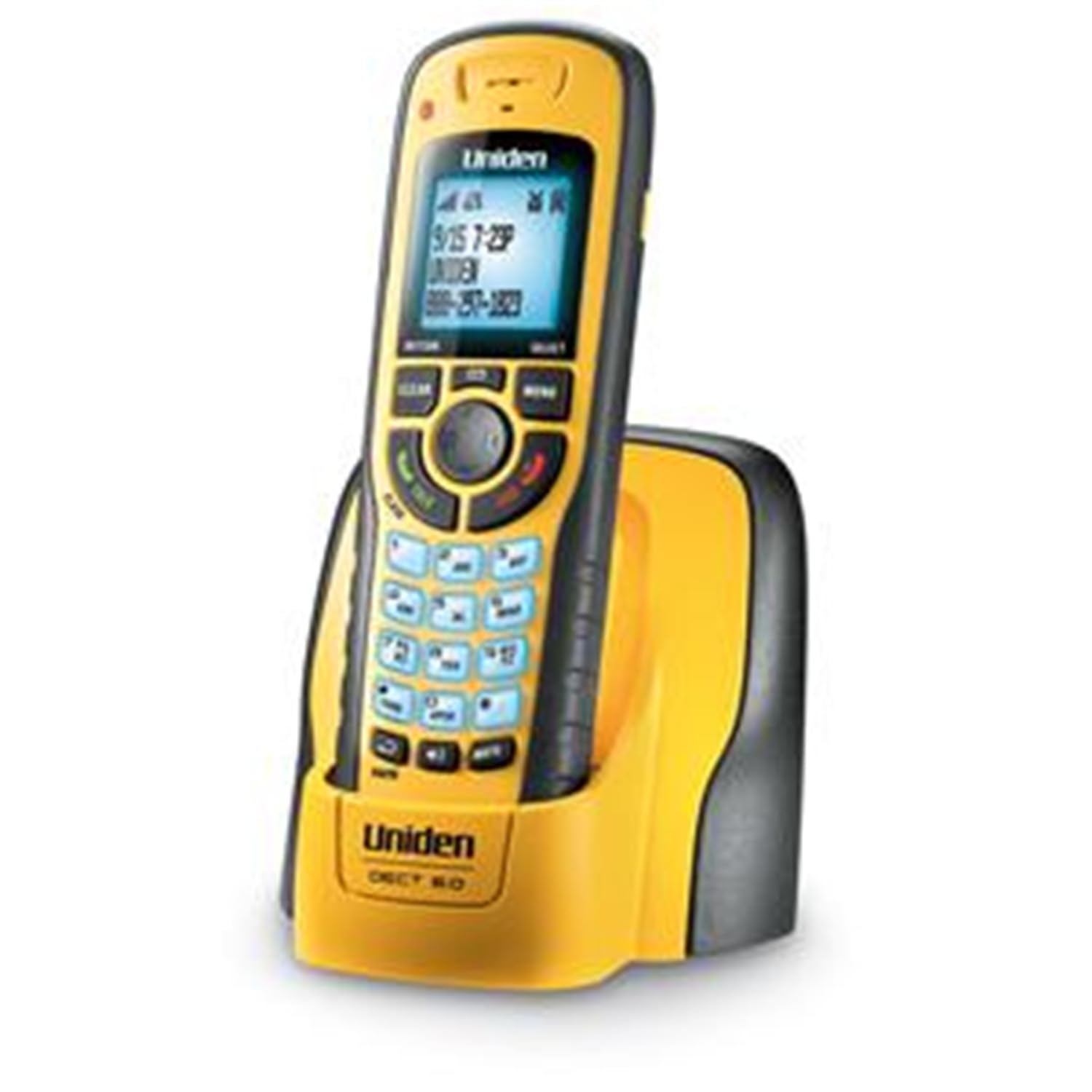 Uniden DXI3077 DECT 6.0 Cordless Phone with Waterproof Handset, Caller ID & Answering System - Ideal for Home, Office, Poolside & Outdoor Use
