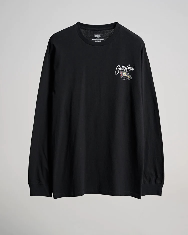 Salty Crew Cast Off Standard Long Sleeve T-Shirt for Men - Comfortable Fishing & Outdoor Activities Shirt