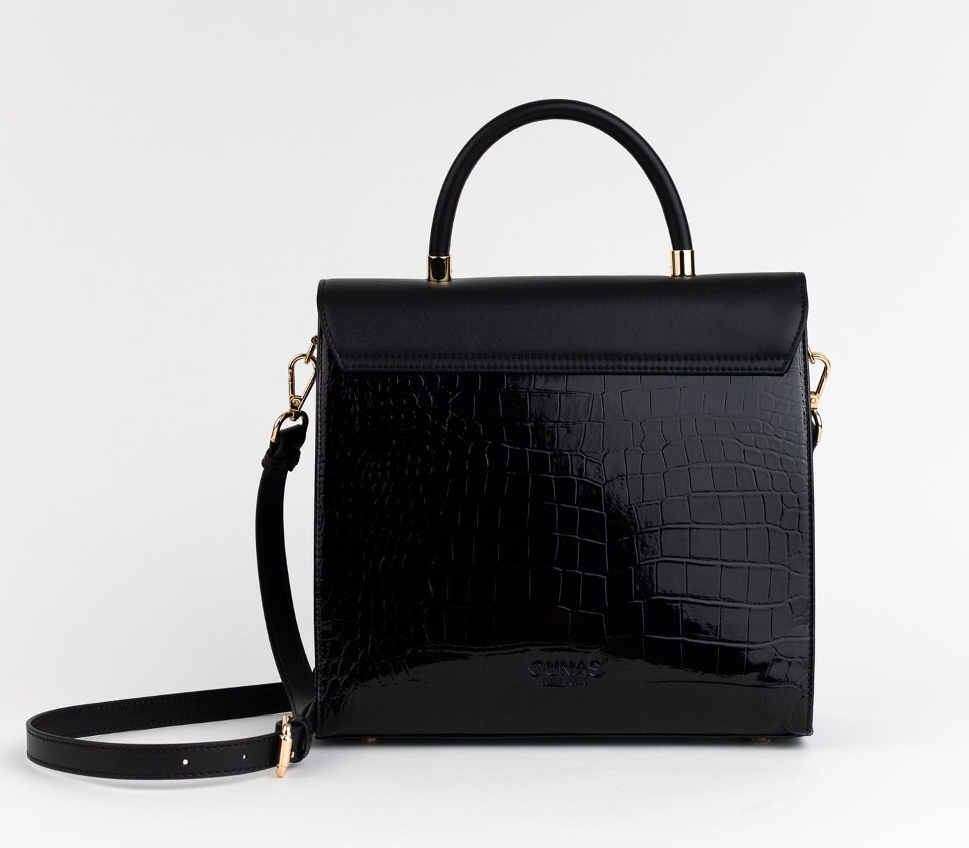 Simone Vegan Leather Handbag for Women - Stylish Black Crossbody Purse with Adjustable Strap | Perfect for Work, Travel & Everyday Use