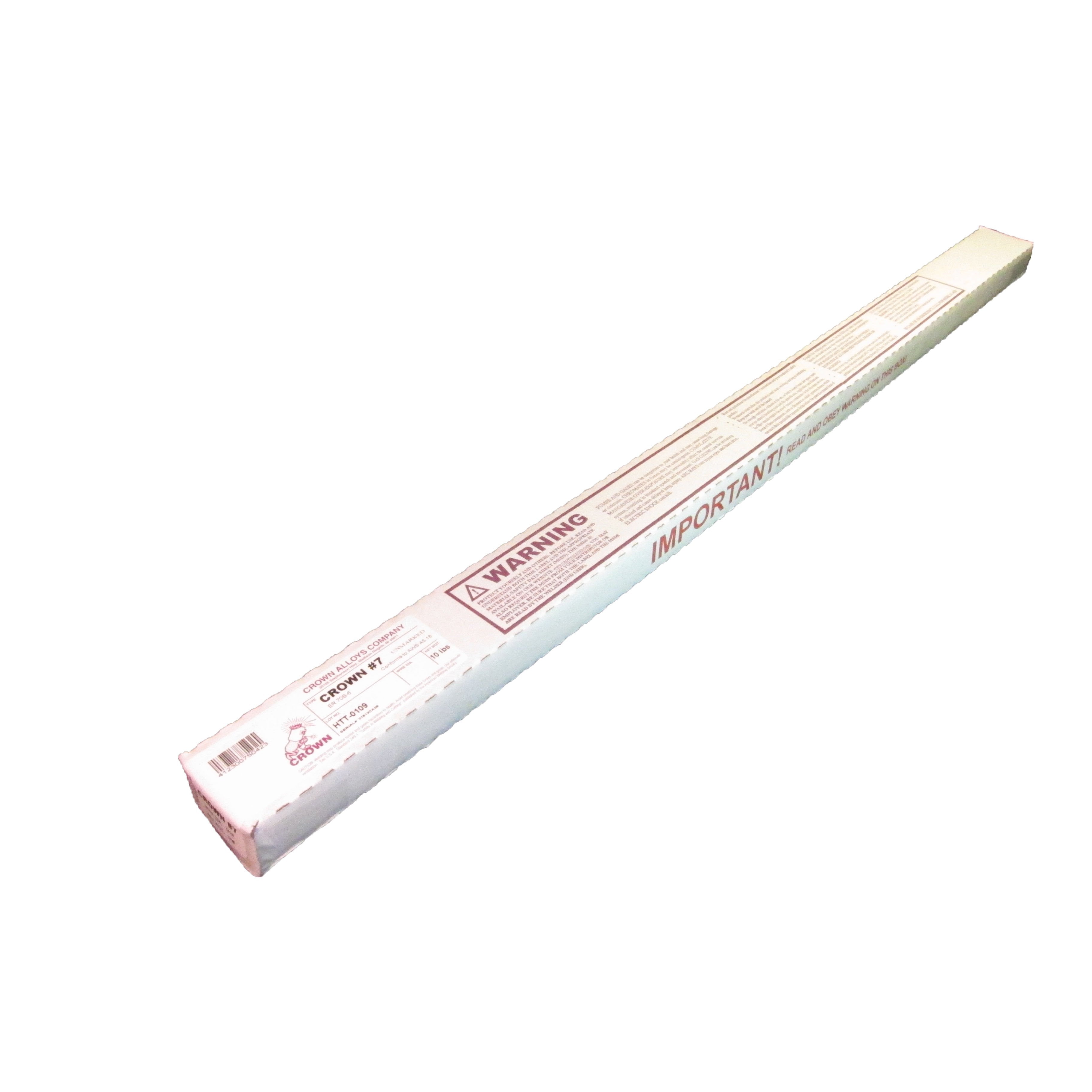 Premium CROWN 7 .045x36 TIG Welding Rods - 10lb Box (MTCR7/TG 10) | High-Quality Alloy Welding Electrodes for Stainless Steel, Aluminum & Metal Fabrication | Ideal for Automotive, Marine & Industrial Welding Projects