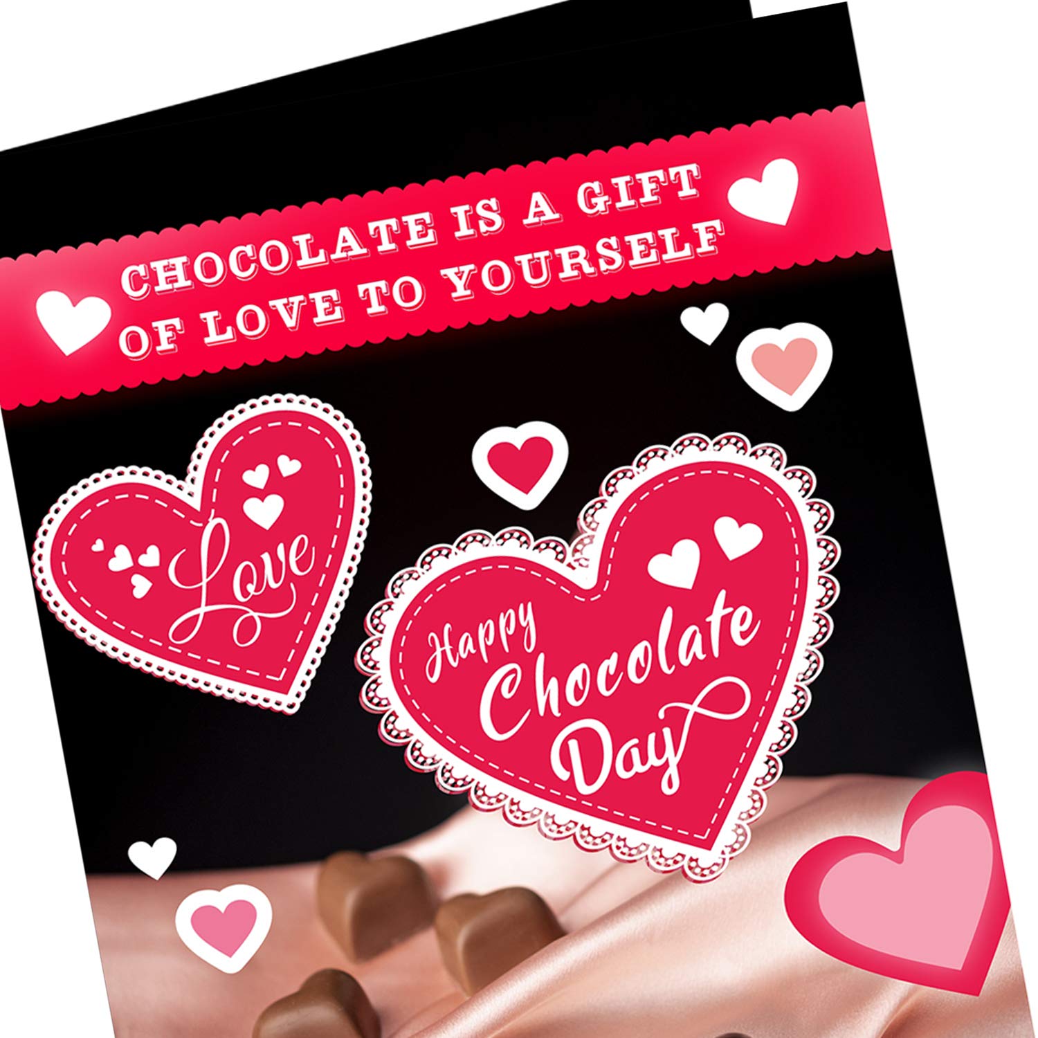 Premium Chocolate Gift Set with 2 Long-Lasting Nail Polishes - Valentine's Day, Birthday & Self-Care Present for Women | Multicolor Nail Paint Hamper & Love Greeting Card | Perfect for Anniversary, Mother's Day & Romantic Surprises